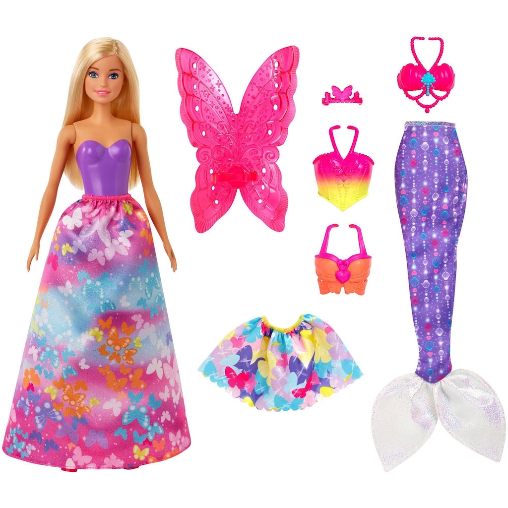 Barbie Anziehpuppe »Dreamtopia 3-in-1-Fantasie«