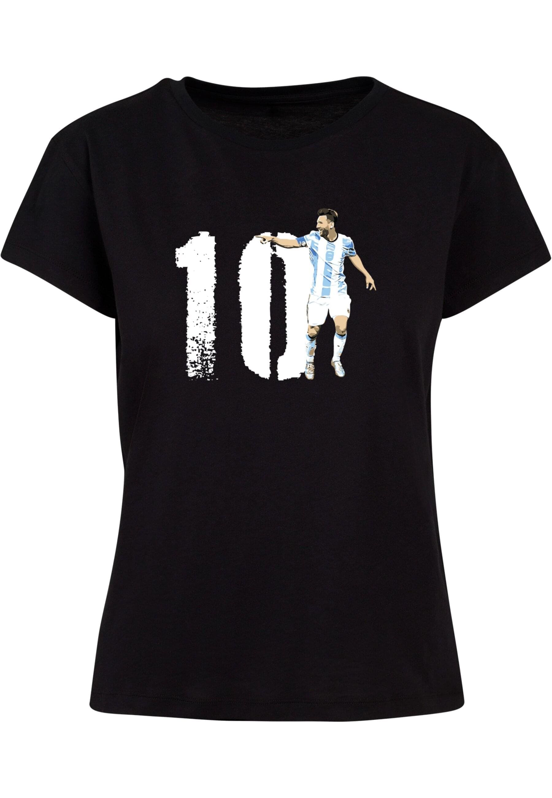 T-Shirt »Merchcode Damen Ladies Player 4 Box Tee«, (1 tlg.)