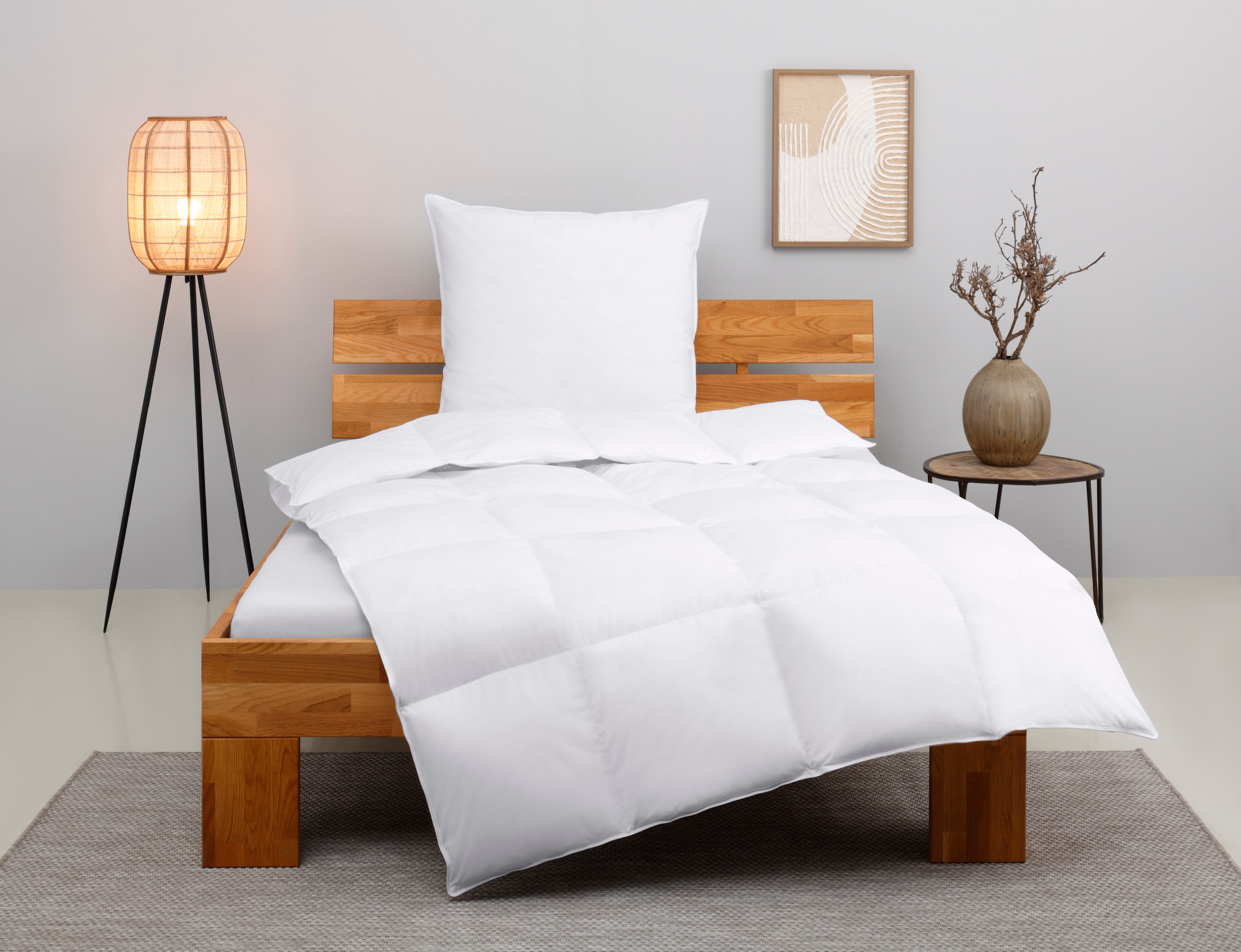 OTTO home Kunstfaserbettdecke + Kopfkissen "Taylore Set: 1 Bettdecke 135x20 günstig online kaufen