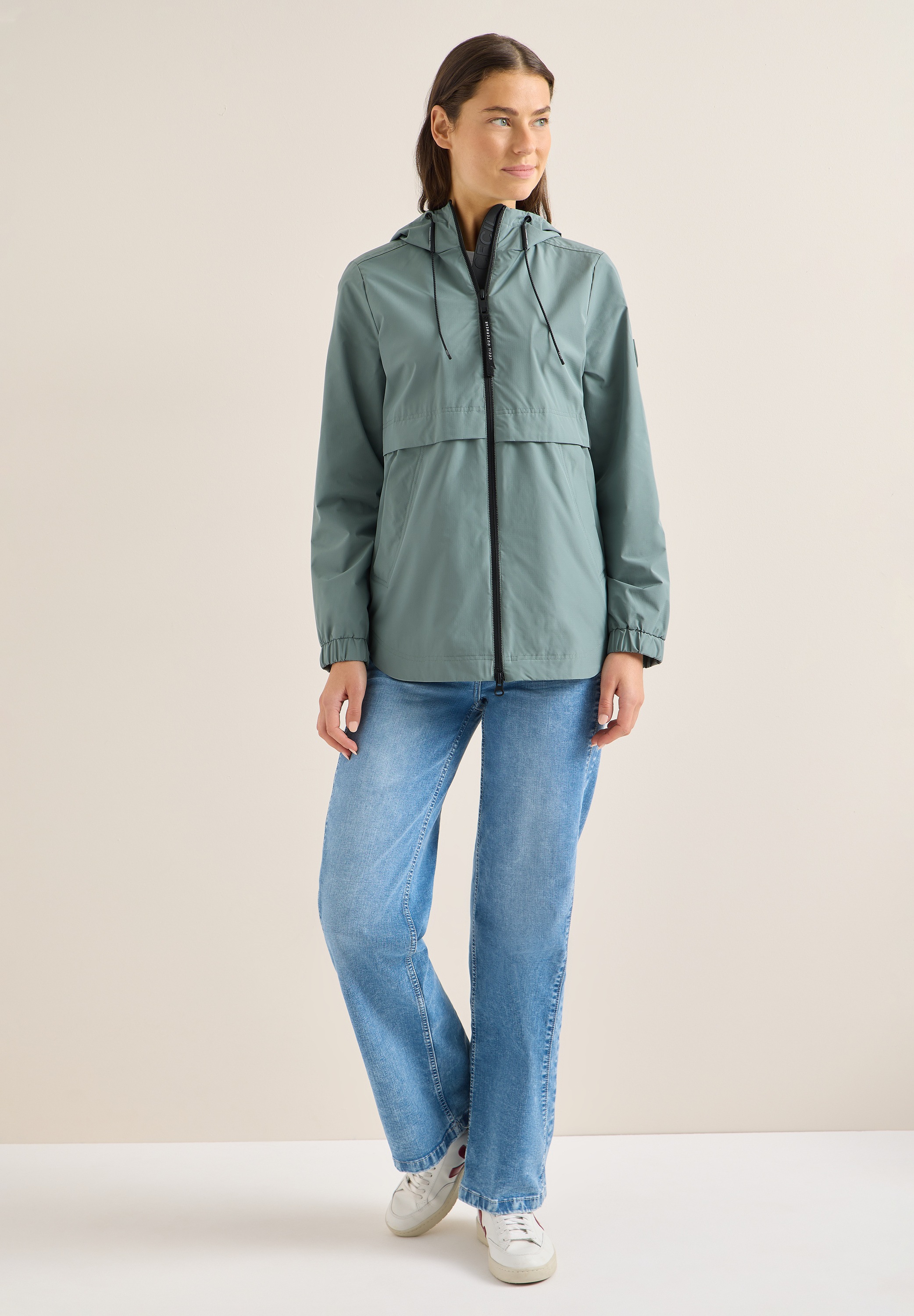 Thumbnail - Cecil Kurzjacke mit Kapuze mit Kapuze