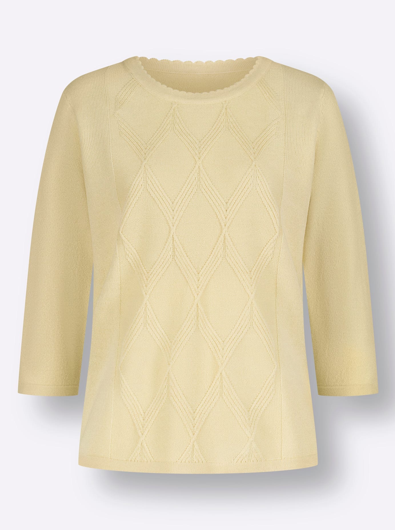 Classic Basics Kurzarmpullover »Rundhals-Pullover«