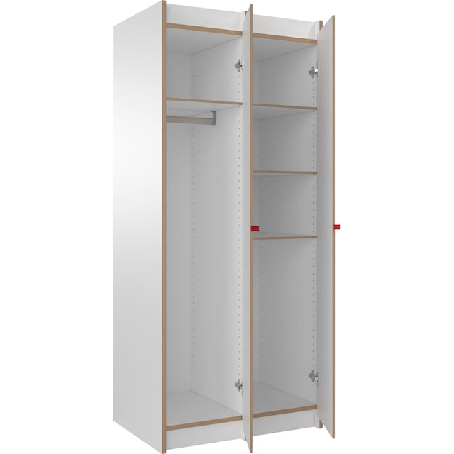 Tojo Mehrzweckschrank »steh Set«, (Set, 3 St.), inkl. Kleiderstangen, Breite /Höhe: 115,6/180 cm kaufen | BAUR