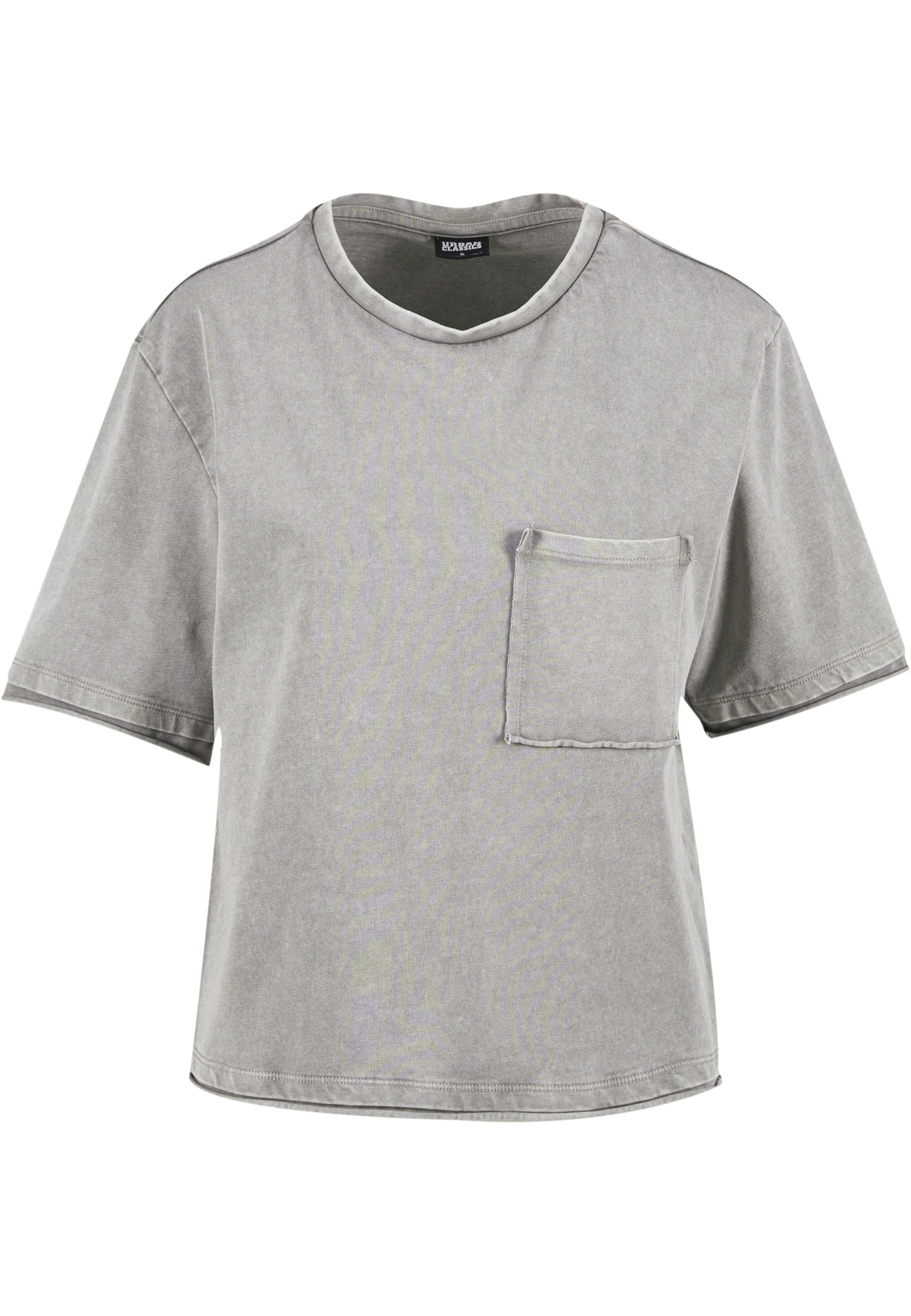 URBAN CLASSICS T-Shirt »Urban Classics Ladies Washed Jersey Boxy Shirt« 1 Stk.
