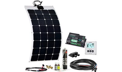 Solaranlage »Wohnmobil Solaranlage SPR-F 120W 12V EBL optional«, (Set)