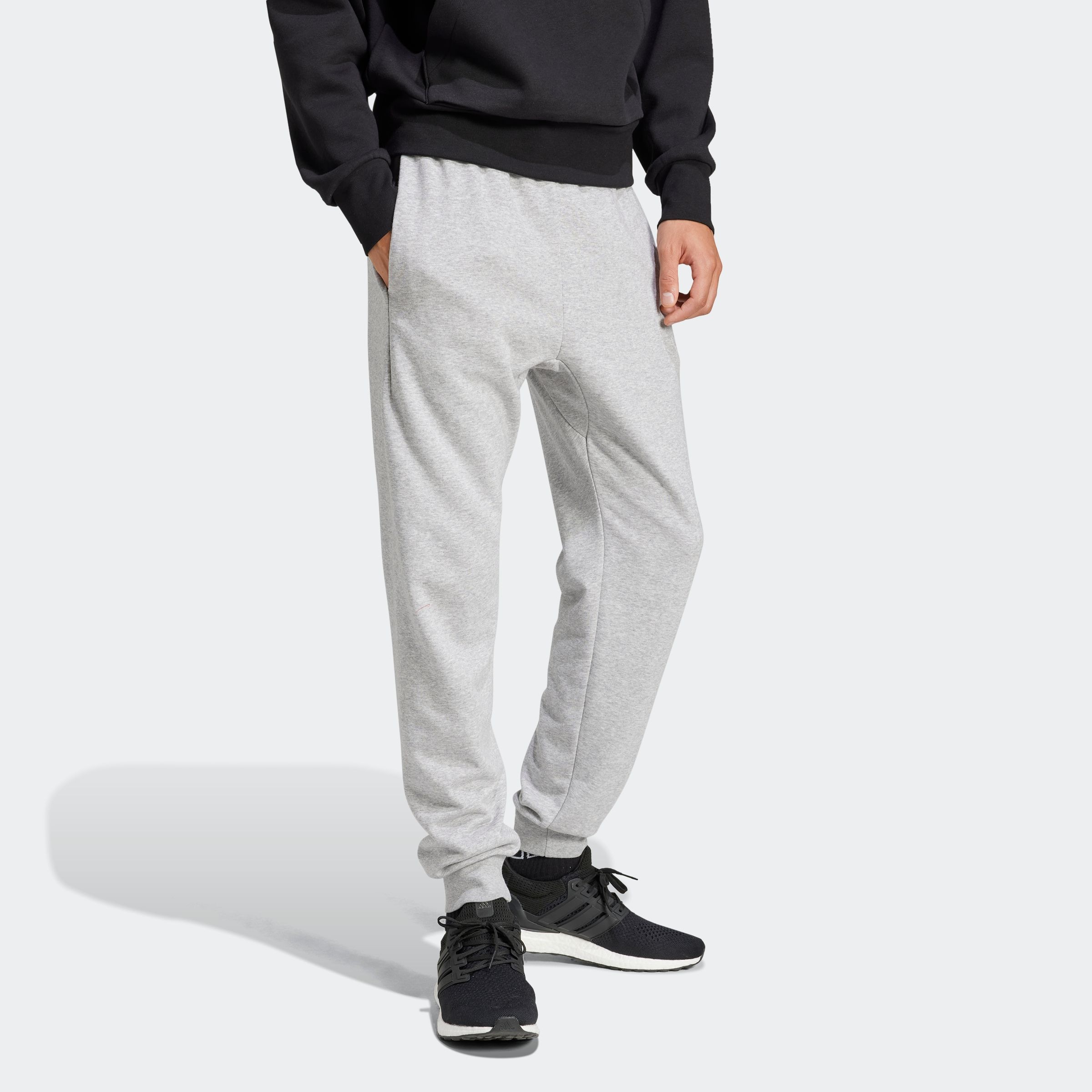 adidas Sportswear Sporthose "M LIN FT PT", (1 tlg.), aus weichem French Ter günstig online kaufen