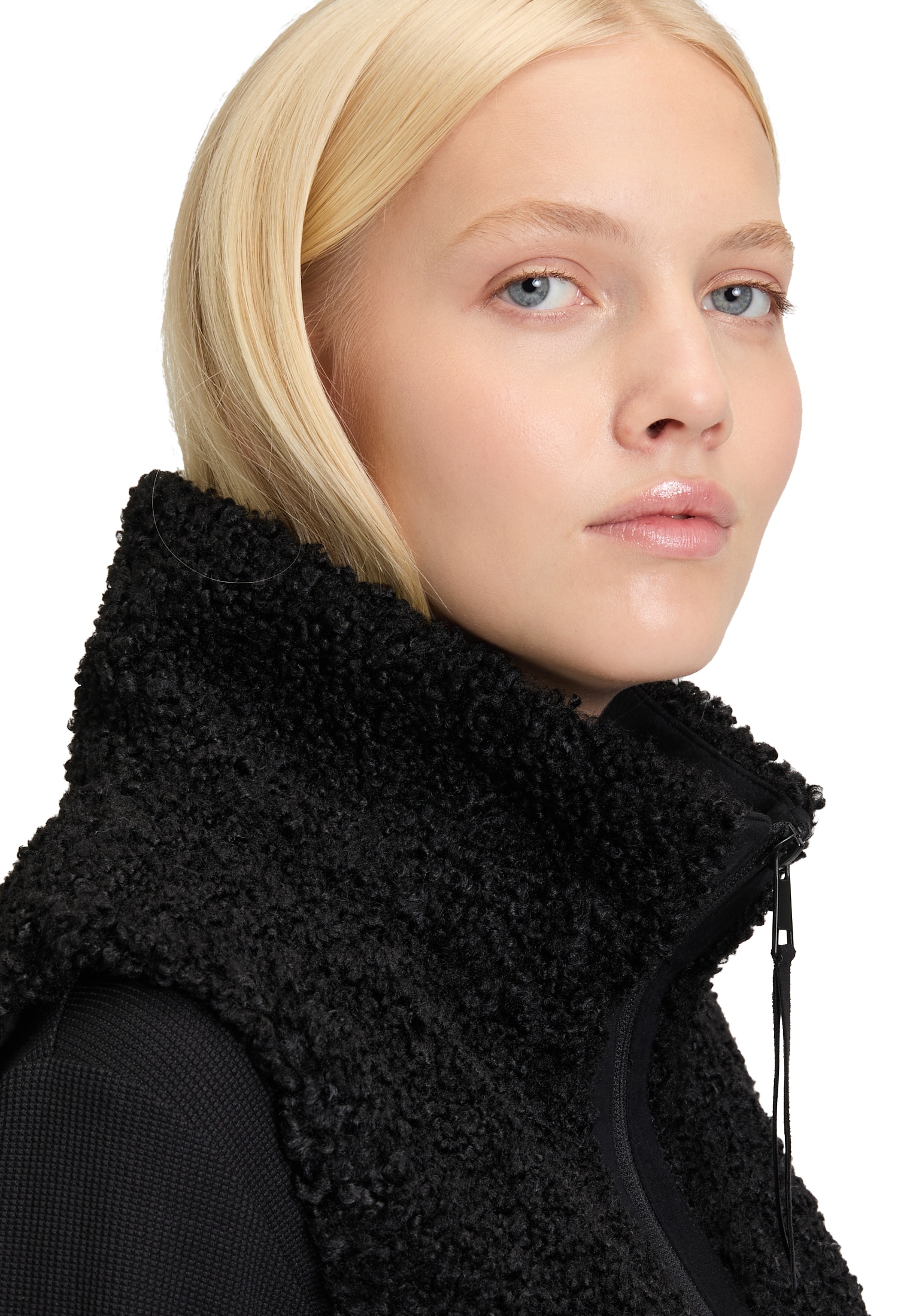 Betty&Co Plüschweste »Damen Kunstfell-Weste mit Taschen«