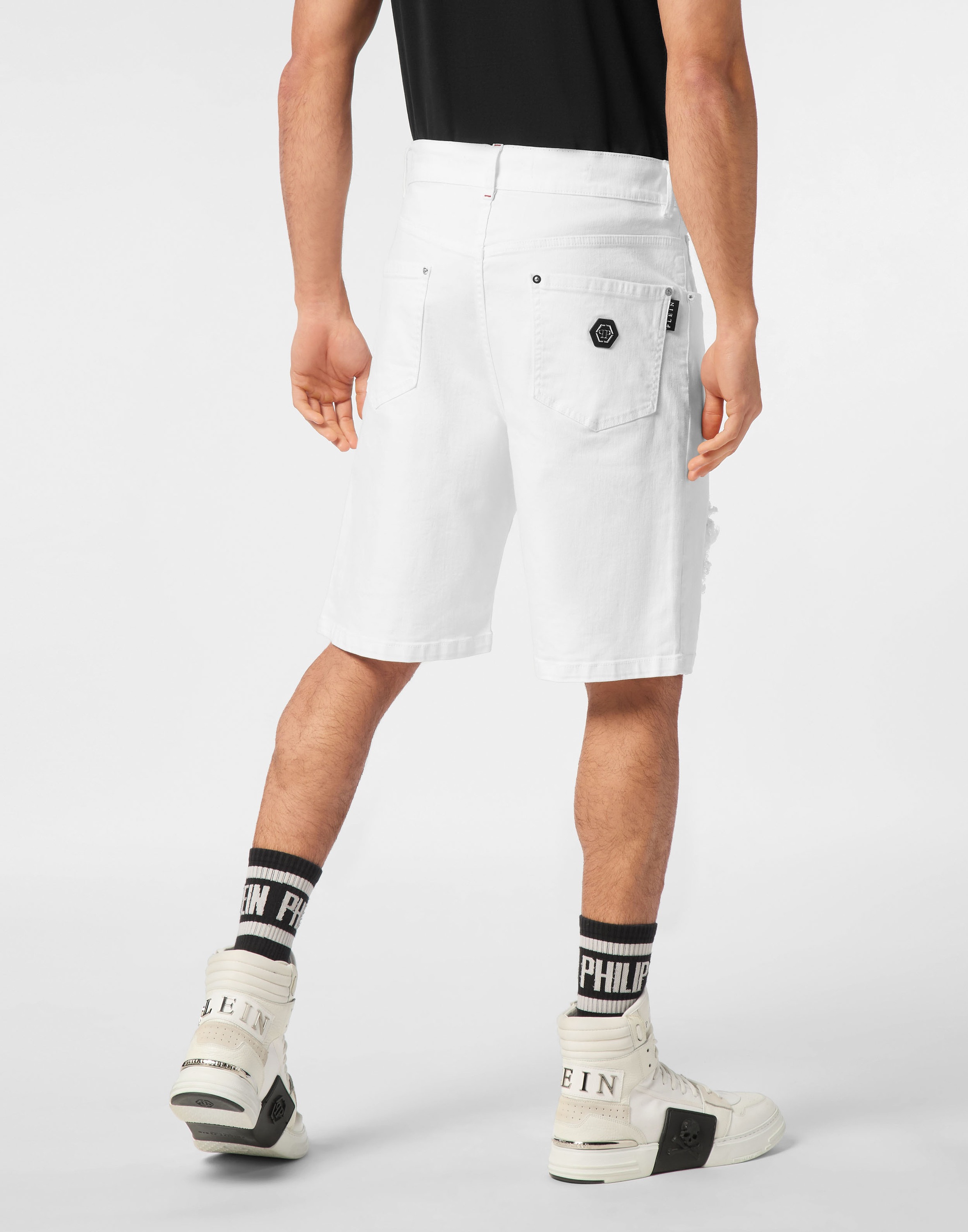 PHILIPP PLEIN Shorts »Jeansshorts«