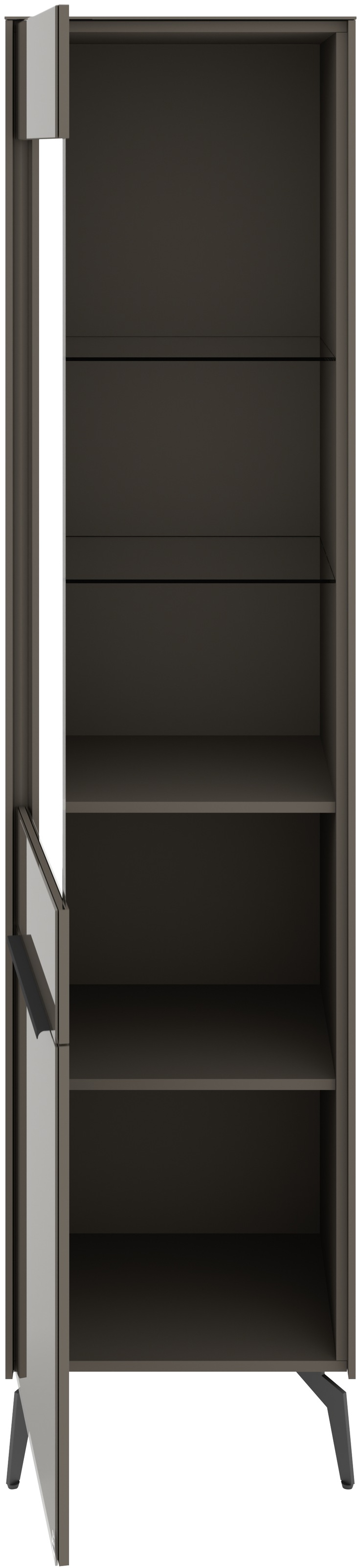 set one by Musterring Standvitrine »Reno« 1 Stk. tlg. Mit Winkelfuß in diversen Farben, 200 cm Höhe & Farbauswahl