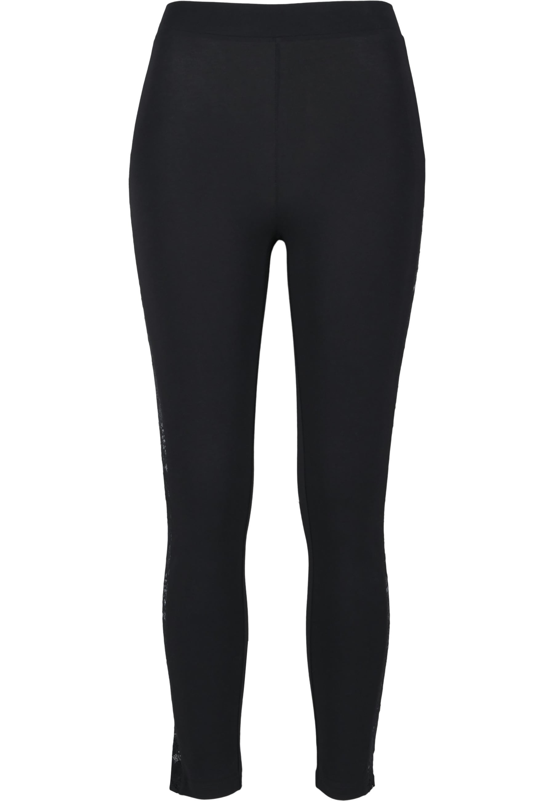 URBAN CLASSICS Leggings "Urban Classics Damen Ladies Lace Striped Leggings" günstig online kaufen
