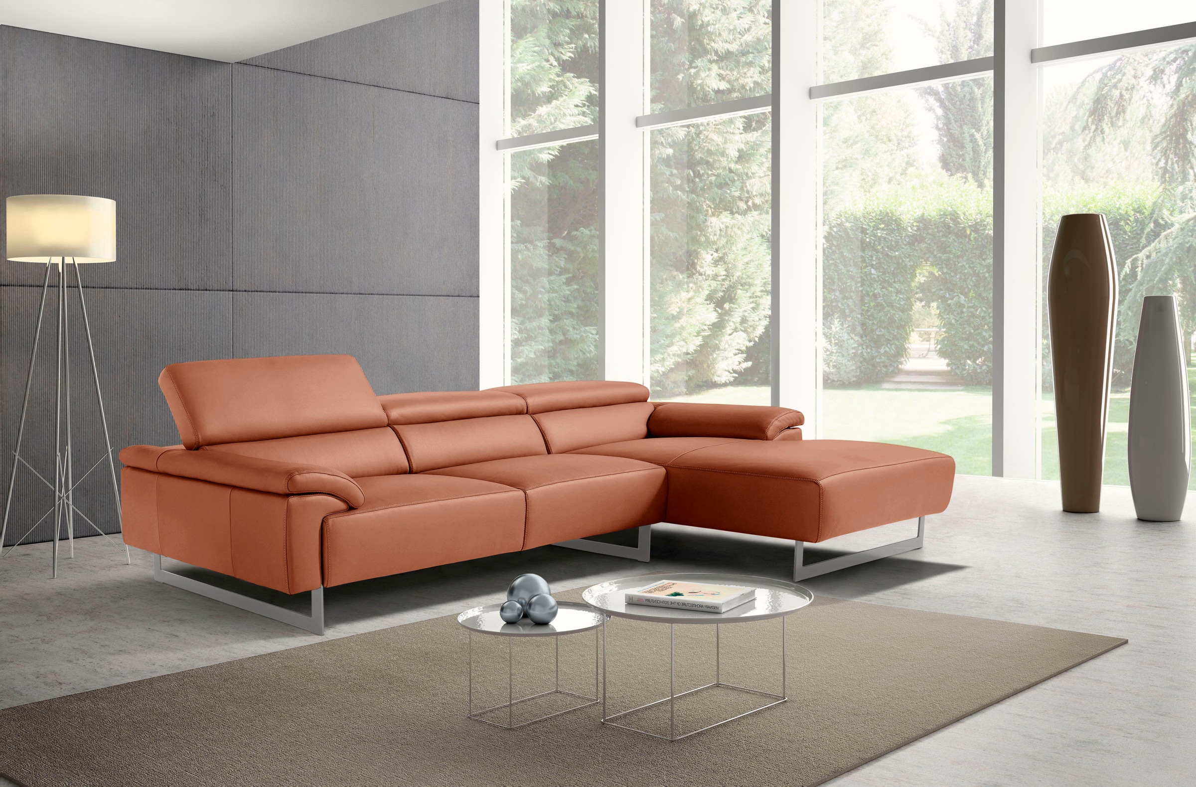 Egoitaliano Ecksofa "Malika, edel und bequem, Designsofa mit hochwertigen B günstig online kaufen
