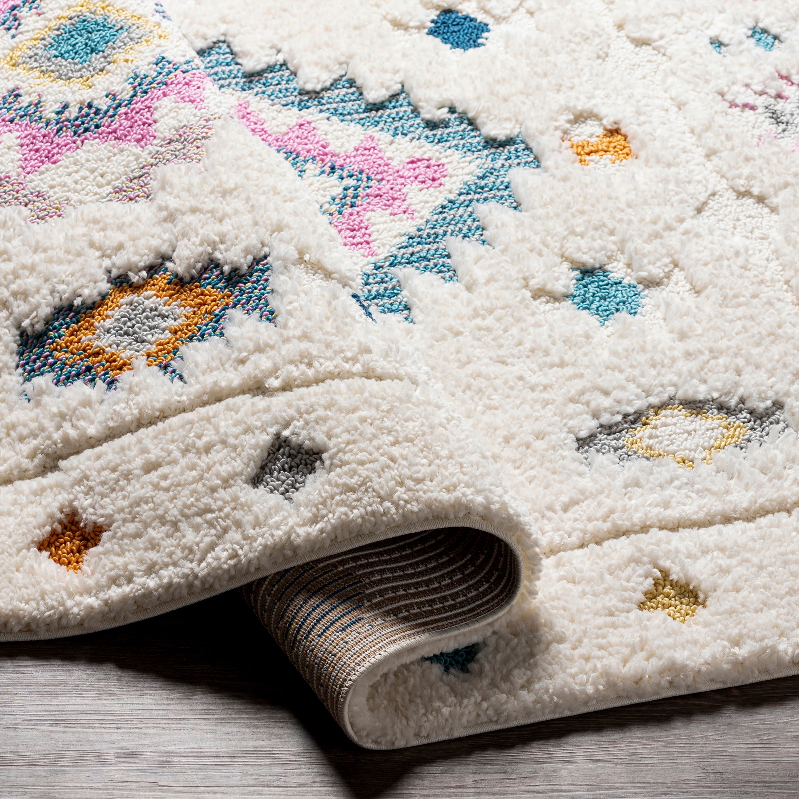 Livabliss Teppich »GALESBURG« rechteckig 34,8 mm Höhe Moderner Shaggy Teppich mit besonders weichem Hochflor