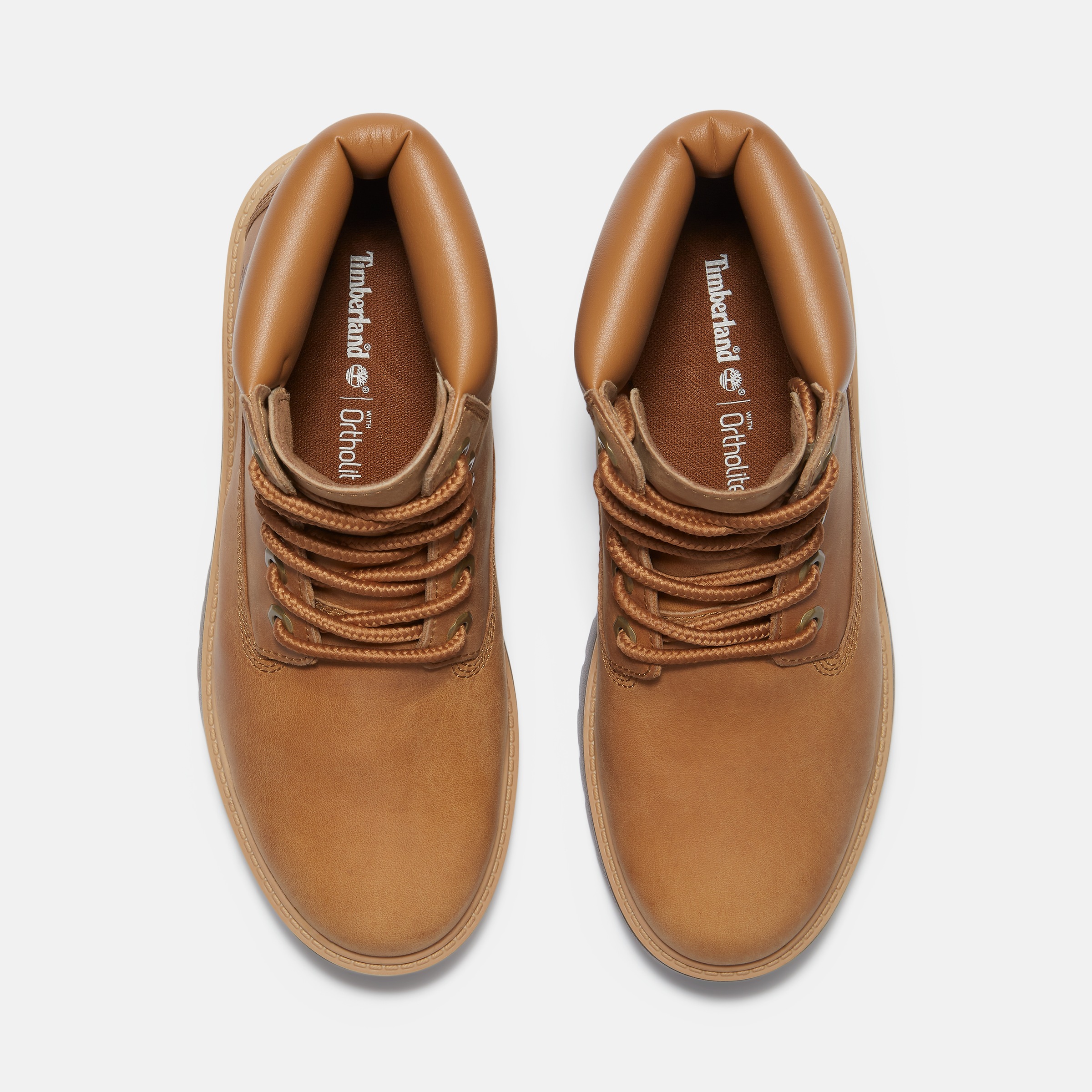 Schnürboots TIMBERLAND "STONE STREET6 INCH LACE UP WATERPROOF BOOT", Damen, Gr. 40, wheat full grain, Leder, Schuhe Schnürboots, Winterstiefel, Schnürstiefel, Winterschuhe, wasserdicht 3