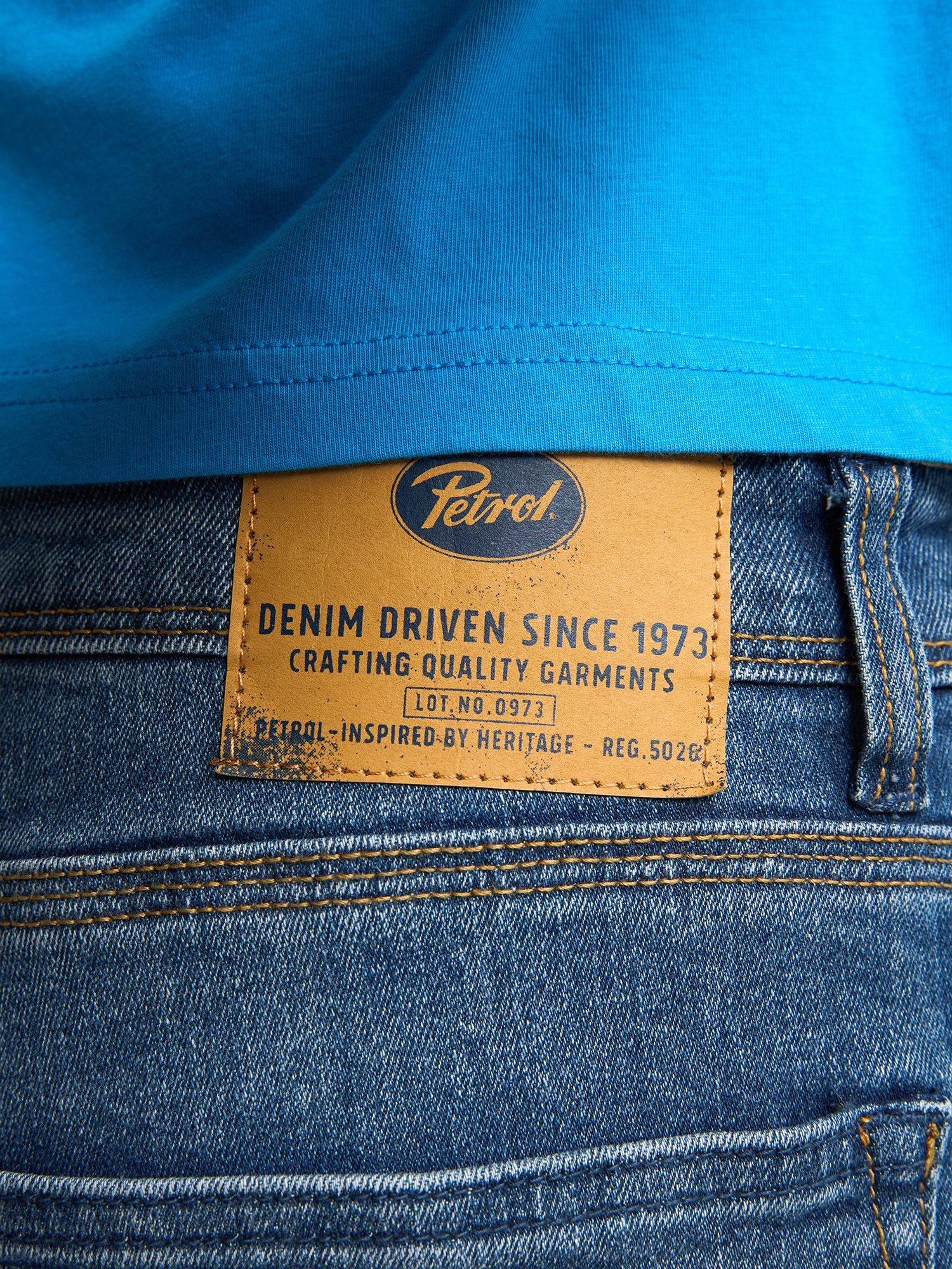 Petrol Industries Tapered-fit-Jeans, im Five-Pocket Style