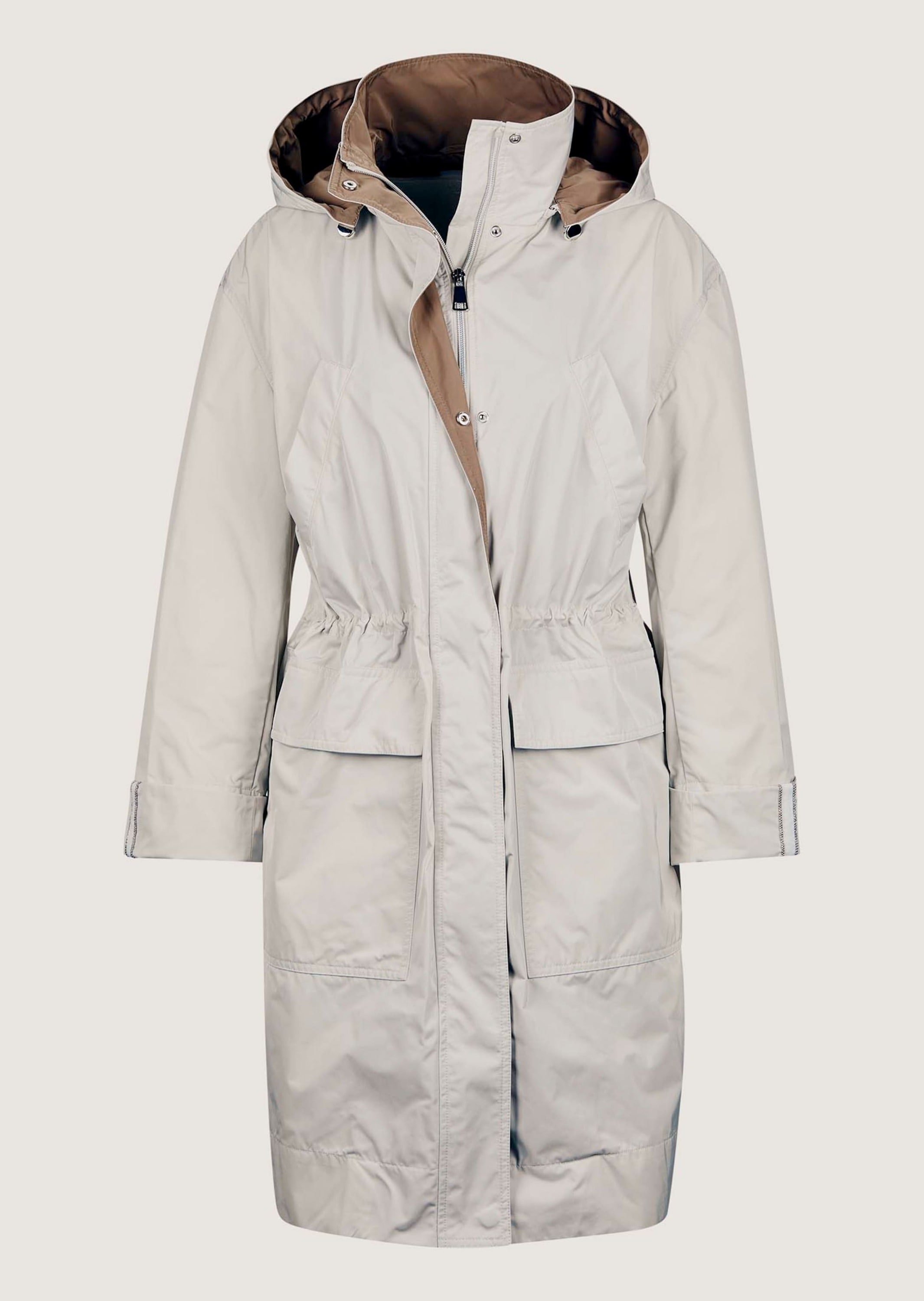 MADELEINE Kurzjacke "Outdoorjacke Longjacke mit abnehmbarer Kapuze"