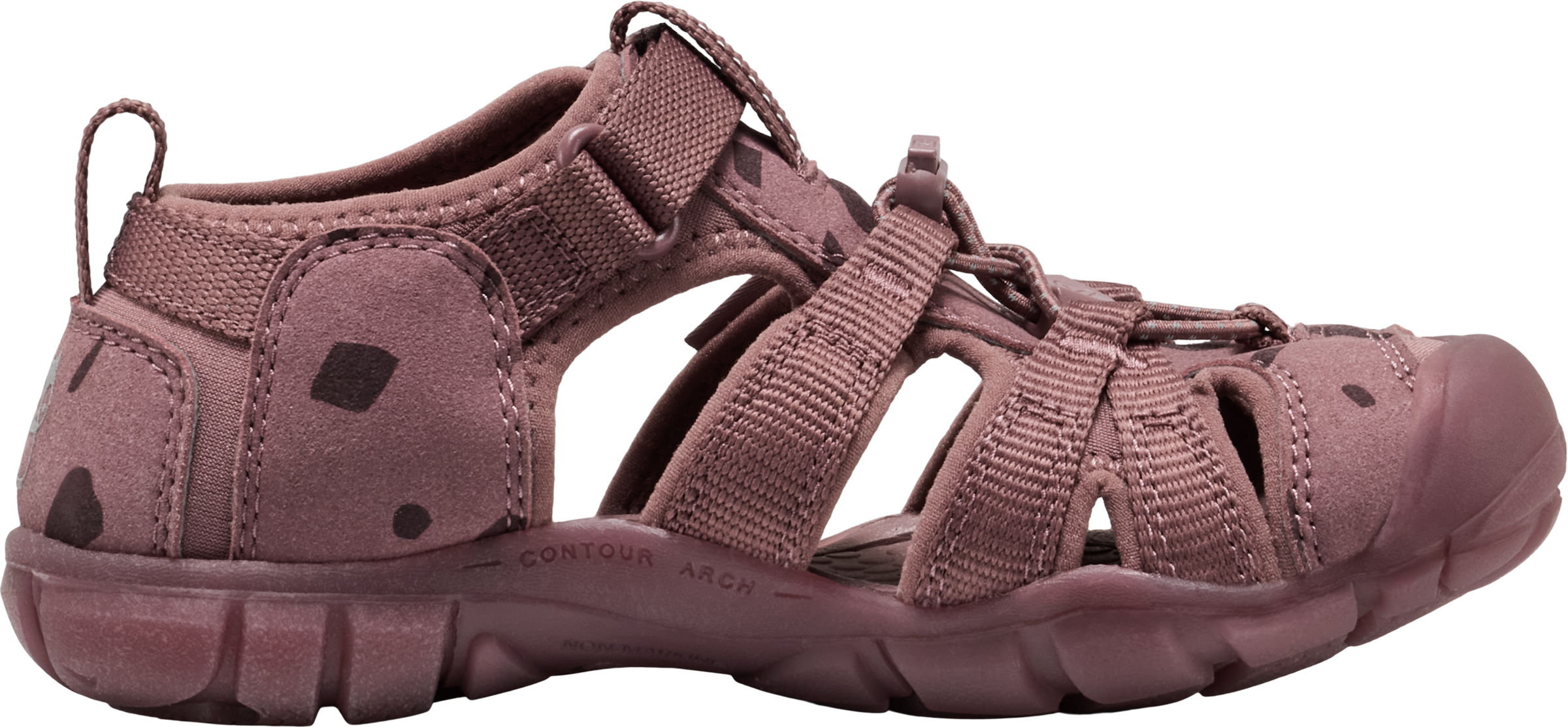 Sandale KEEN "SEACAMP II CNX", Jungen, Gr. 38, mauve, Synthetik, Schuhe Sandale 2