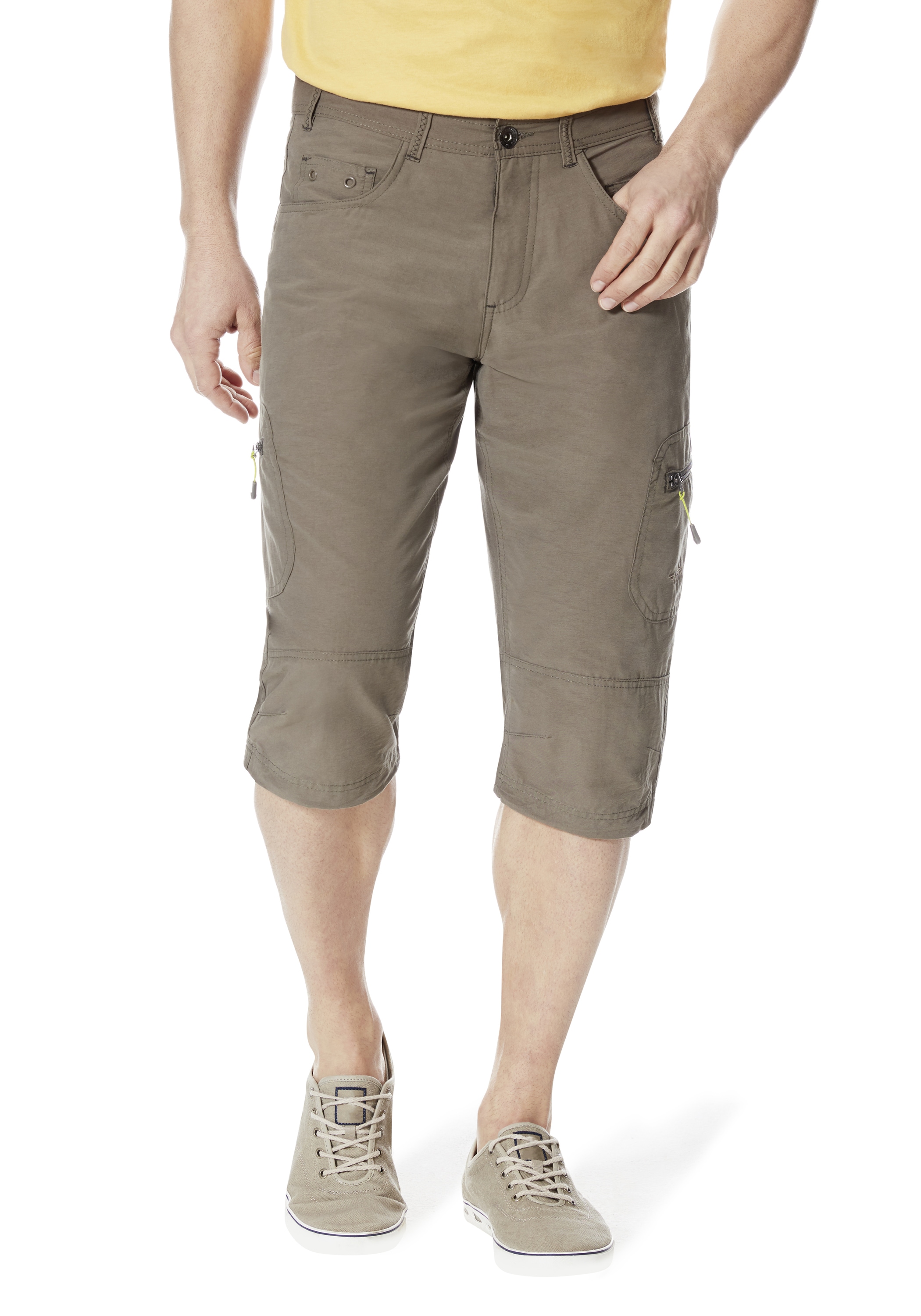 HERO by John Medoox Bermudas "Trekking 7/8 Hose" Straight Fit Casual Funktionsqualität für Herren