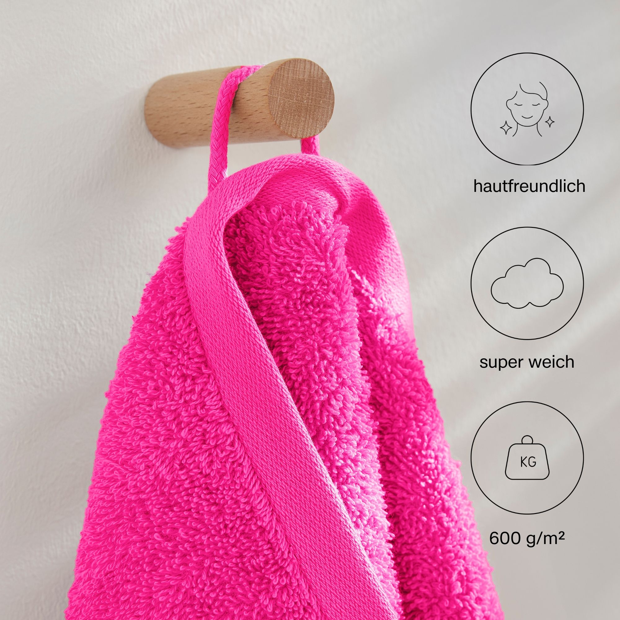 s.Oliver Handtuch Set »s.Oliver, Premium Qualität, 600 gr/m²« Set 6 Stk. Walkfrottier 2 Gästetücher 30x50, 2 Handtücher 50x100, 2 Duschtücher 70x140