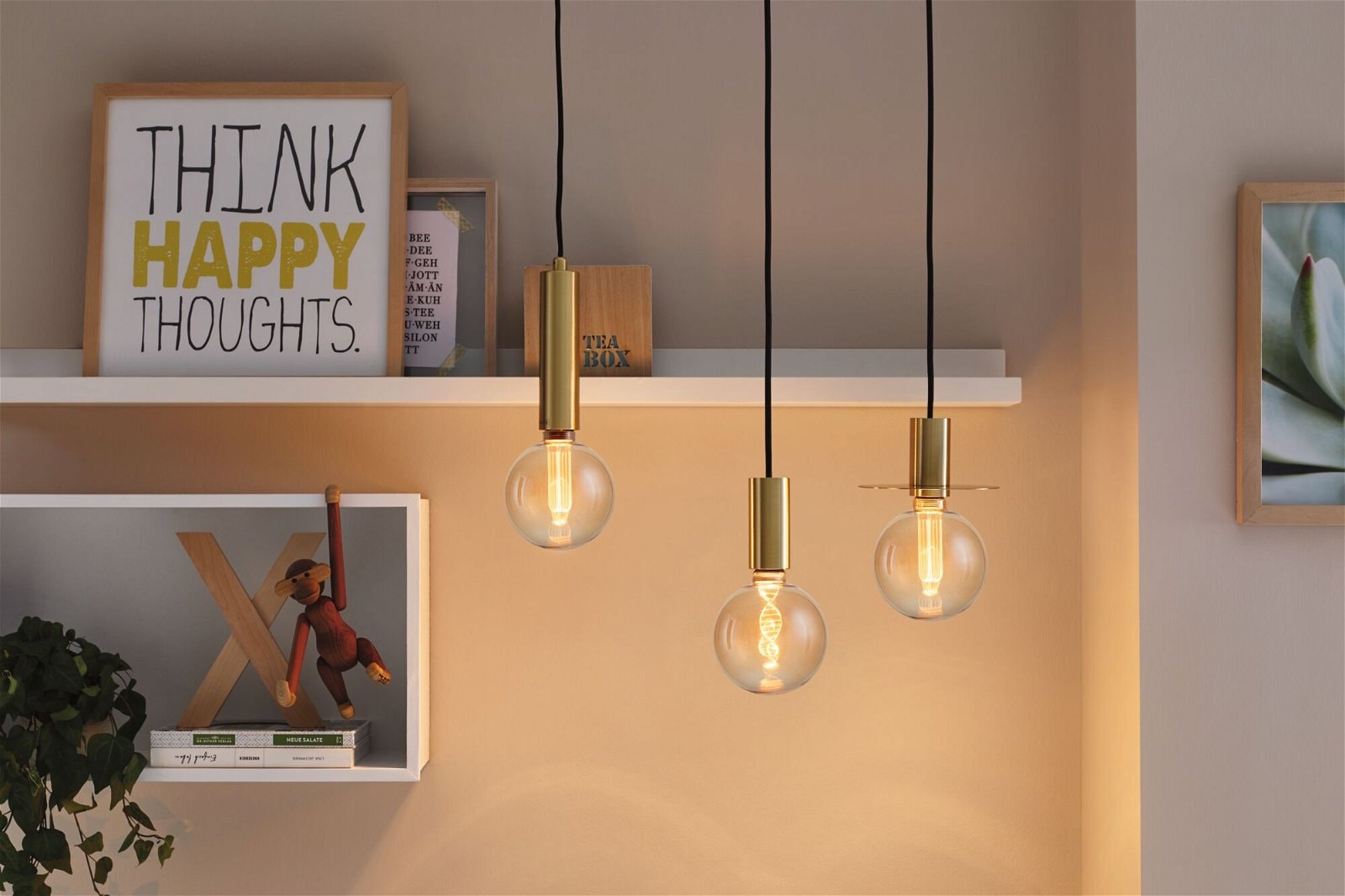 Paulmann LED-Leuchtmittel »G125 Inner Glow Helix 180lm gold 1800K«, 1 St.