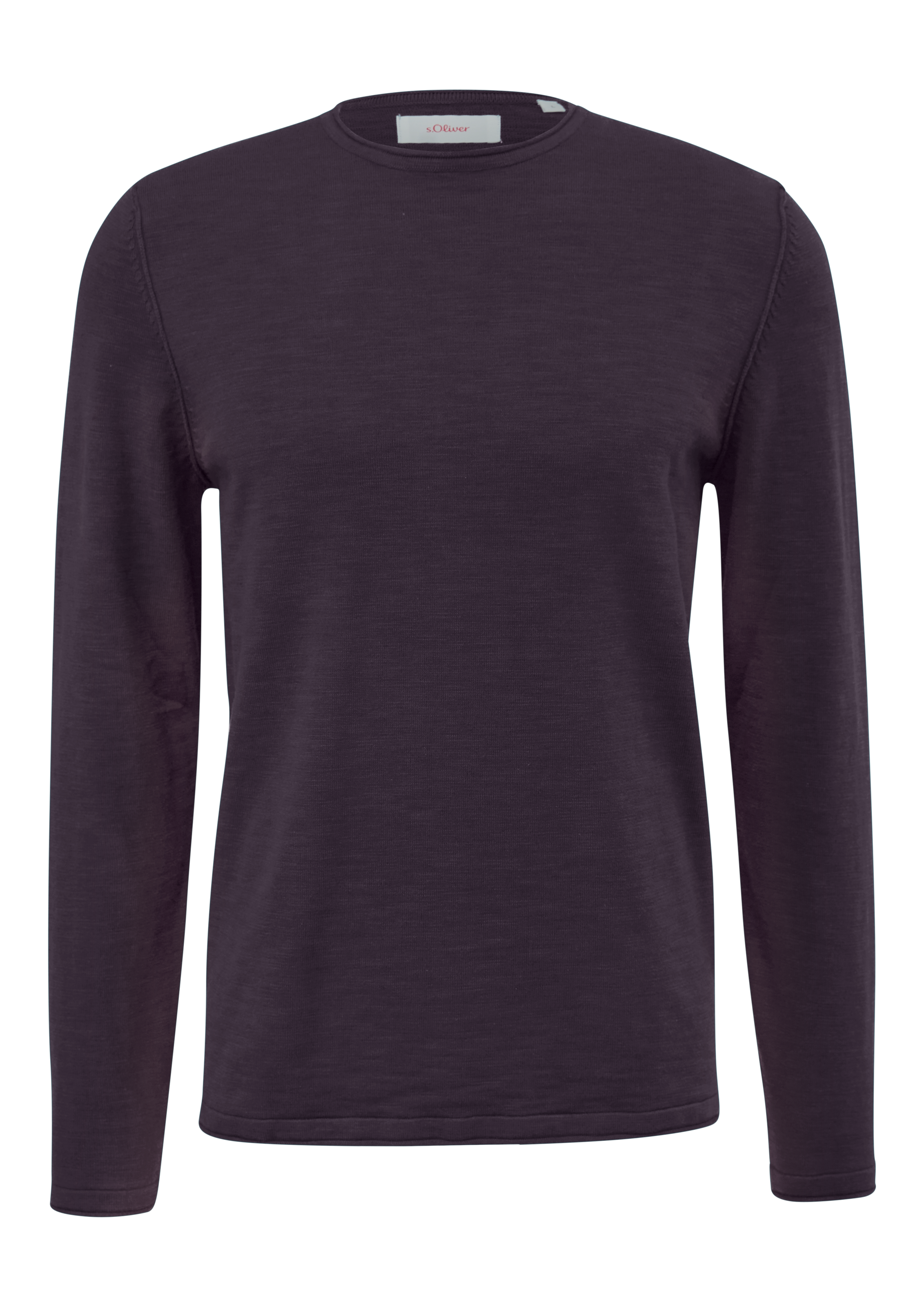 s.Oliver Rundhalspullover mit Rundhalsausschnitt