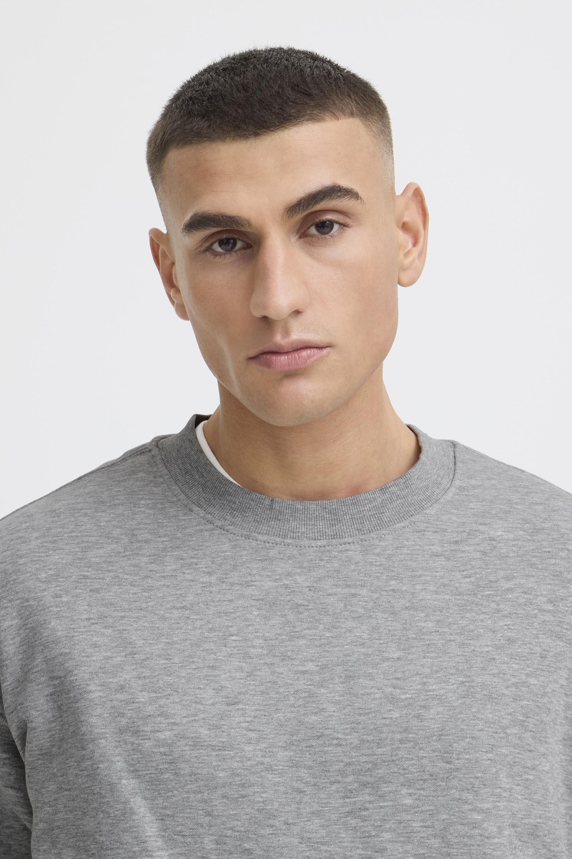 !solid SDLenz Sweatshirt Light Grey Melange M 8
