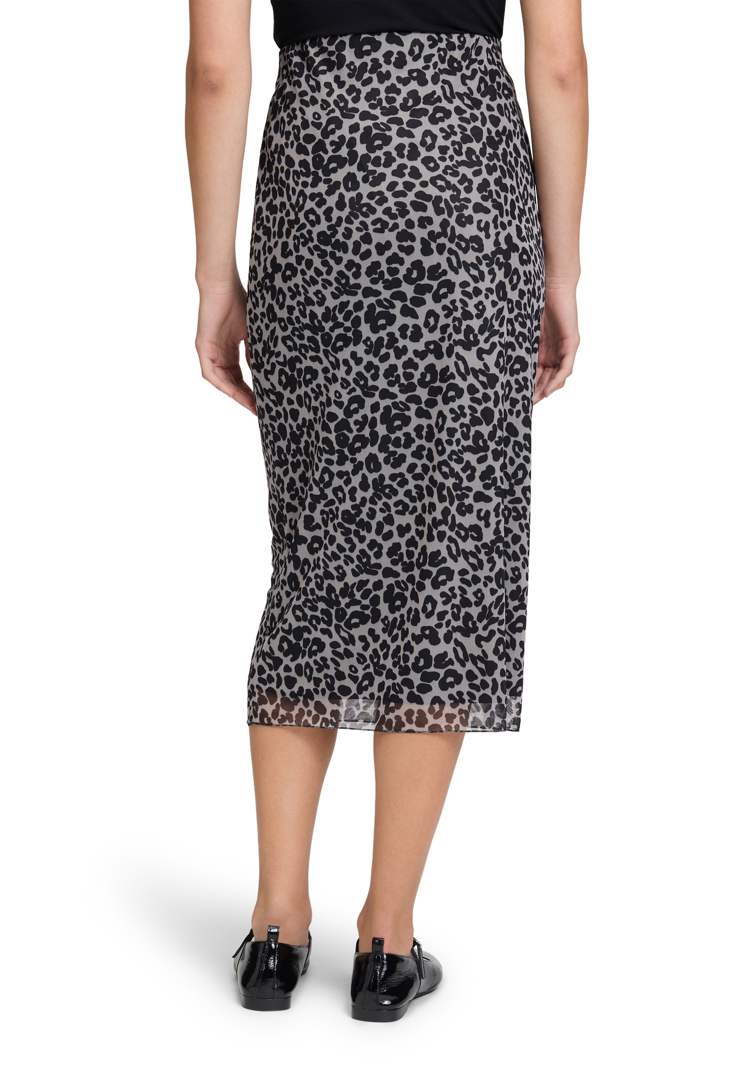 Vera Mont Maxirock »Vera Mont Damen Bleistiftrock mit Leoprint«