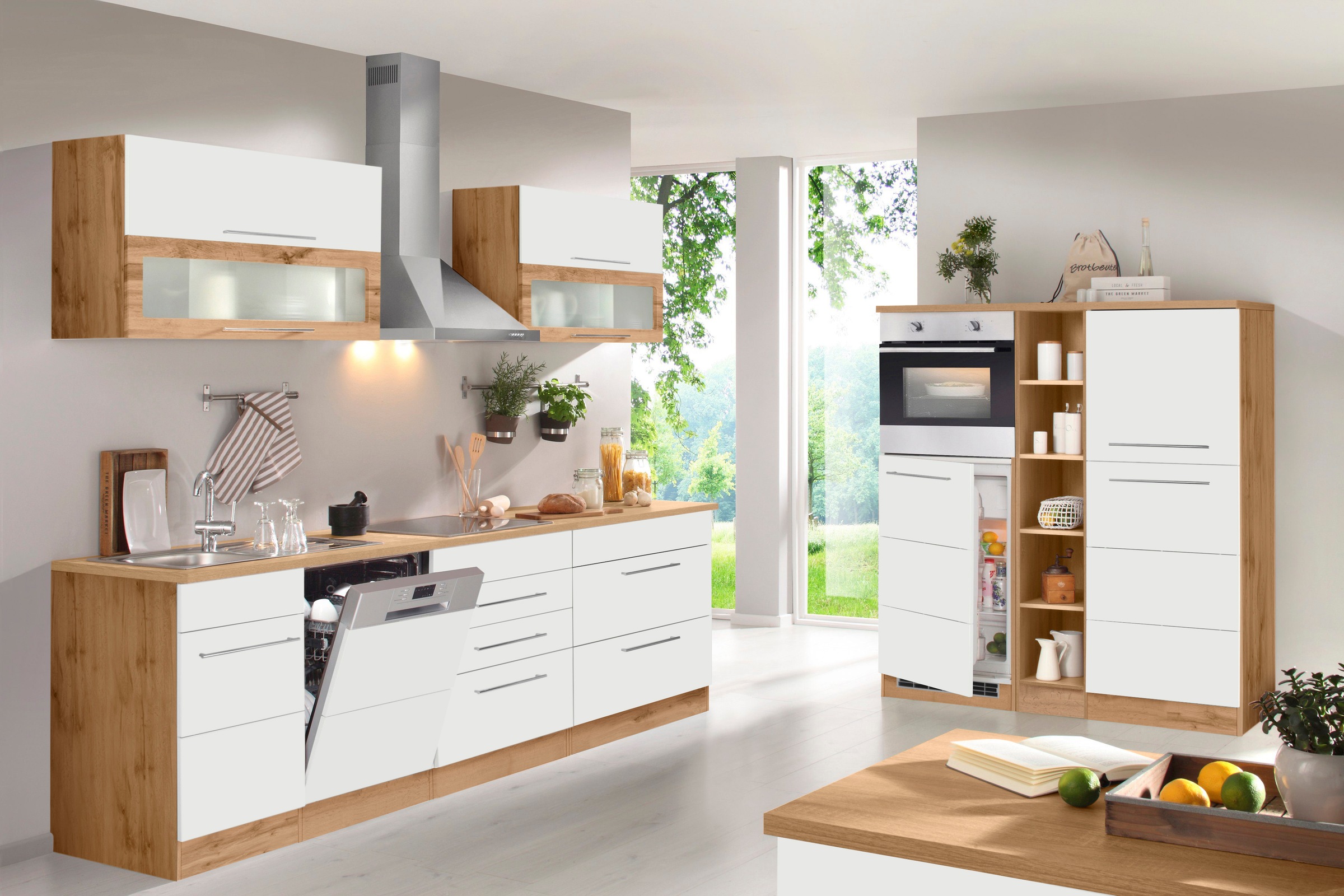 HELD MÖBEL Spülenschrank "Wien", Breite 110 cm, inkl. Möbelfront für teilin günstig online kaufen
