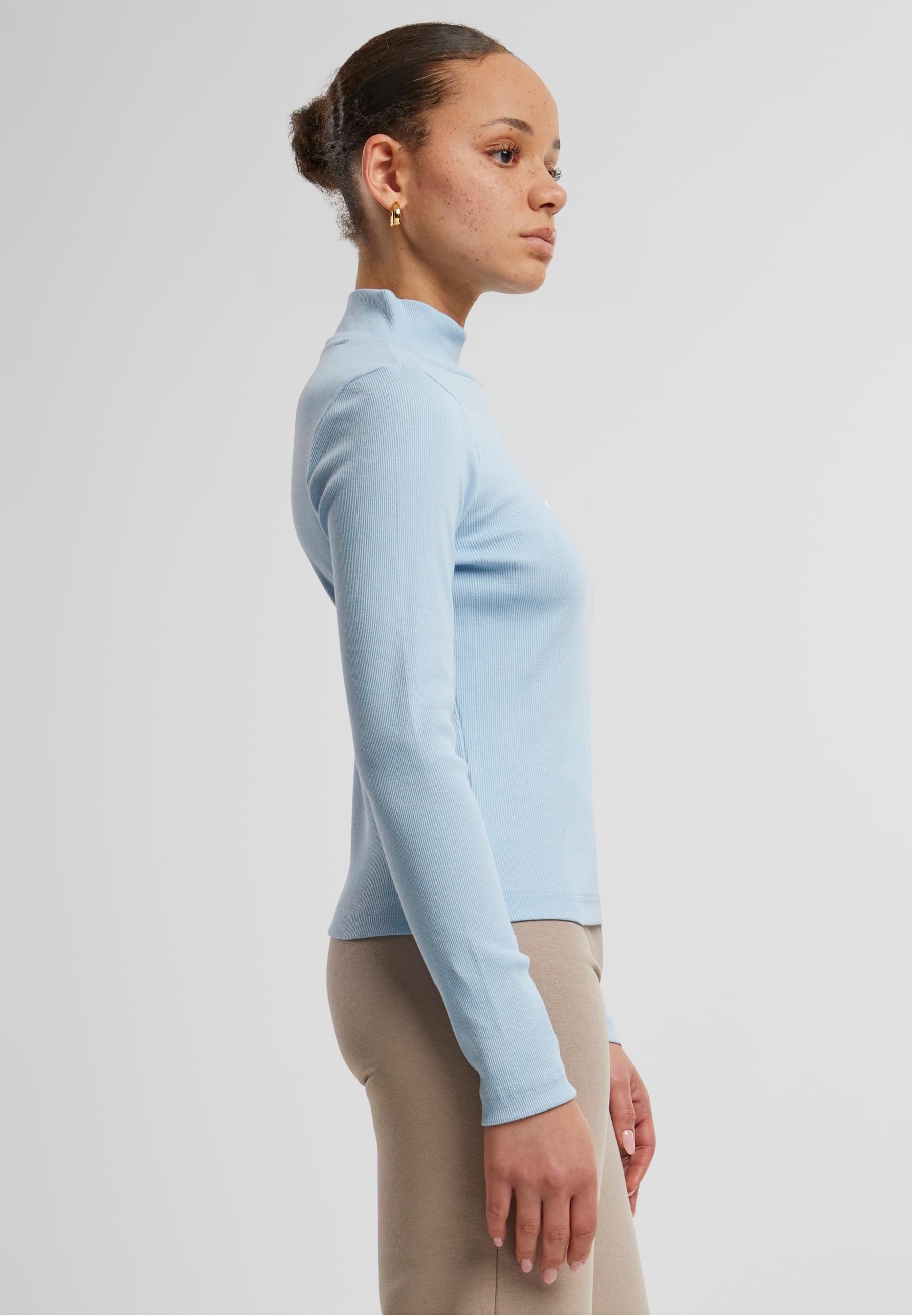 Karl Kani Longsleeve »Karl Kani Damen KW213-063-1 Small Signature Rip Turtle Neck«, (1 tlg.)