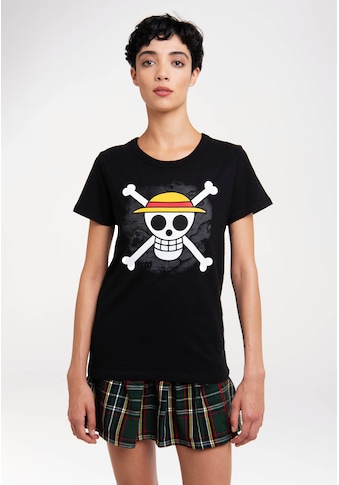 Logoshirt Marškinėliai »One Piece - Skull«