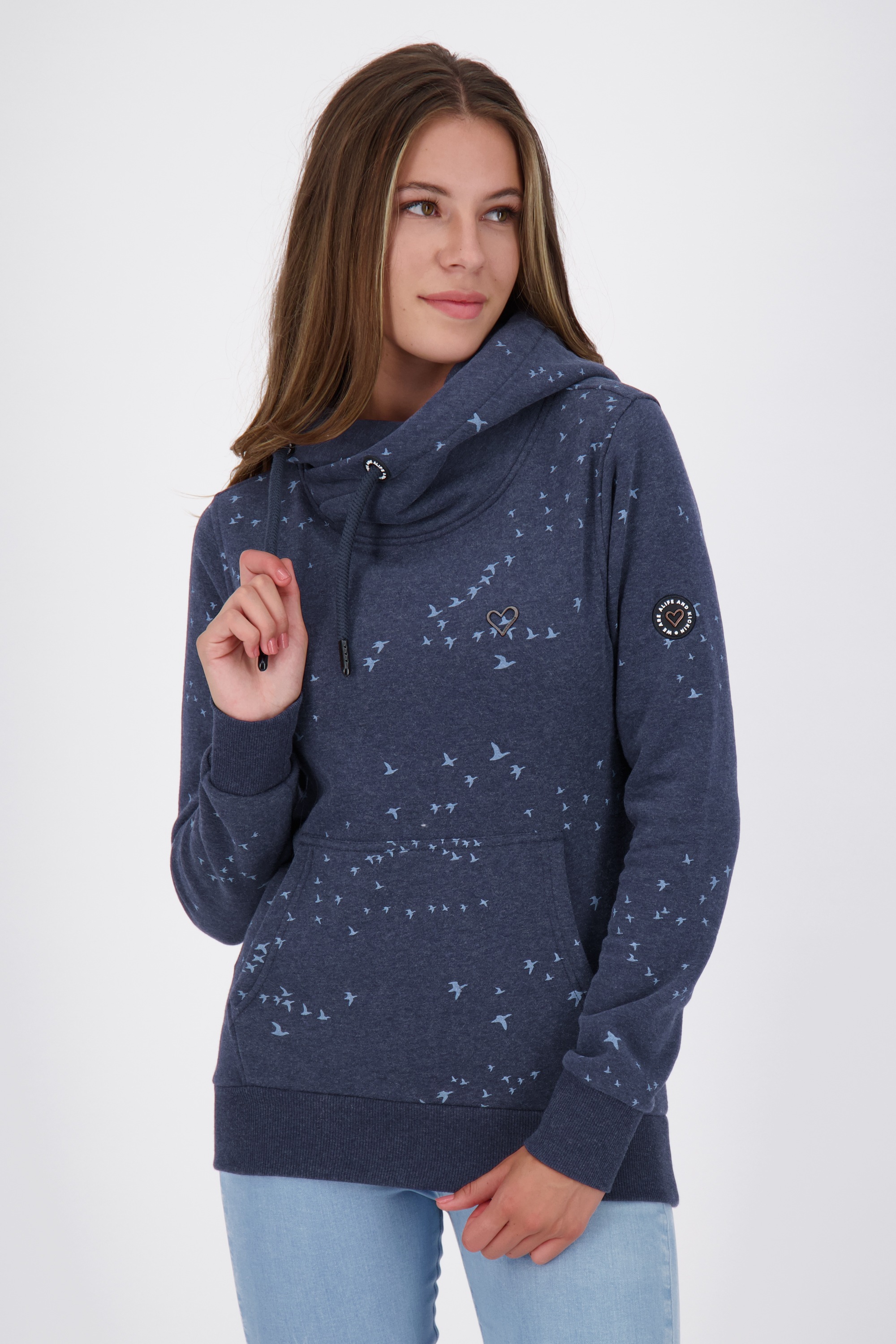 Alife & Kickin Kapuzensweatshirt "Damen SarahAK B" günstig online kaufen
