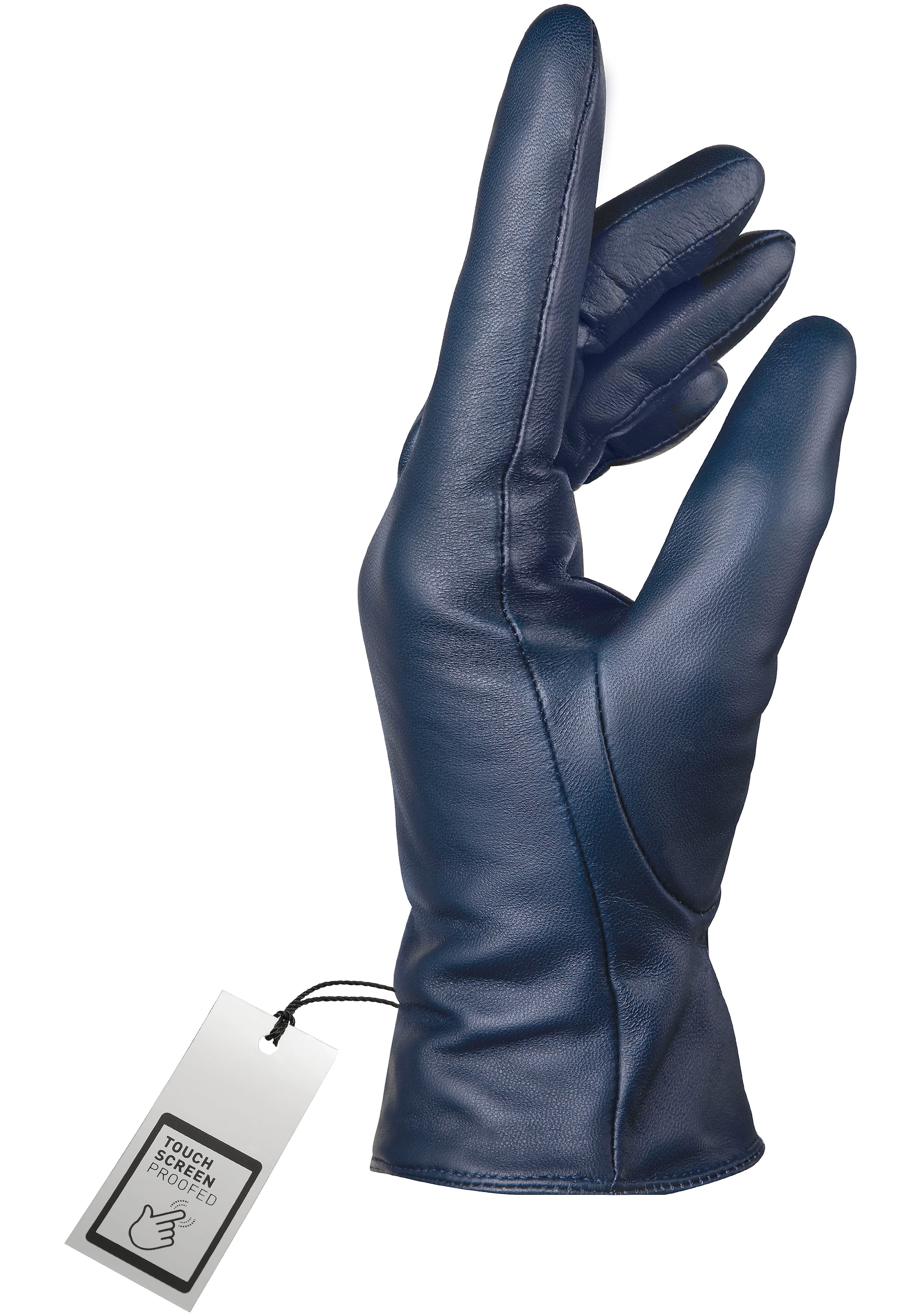 PEARLWOOD Lederhandschuhe »Meg«, dekorativer Rockstud - elastischer Bund -  Seitenschlitz online kaufen | BAUR | Handschuhe