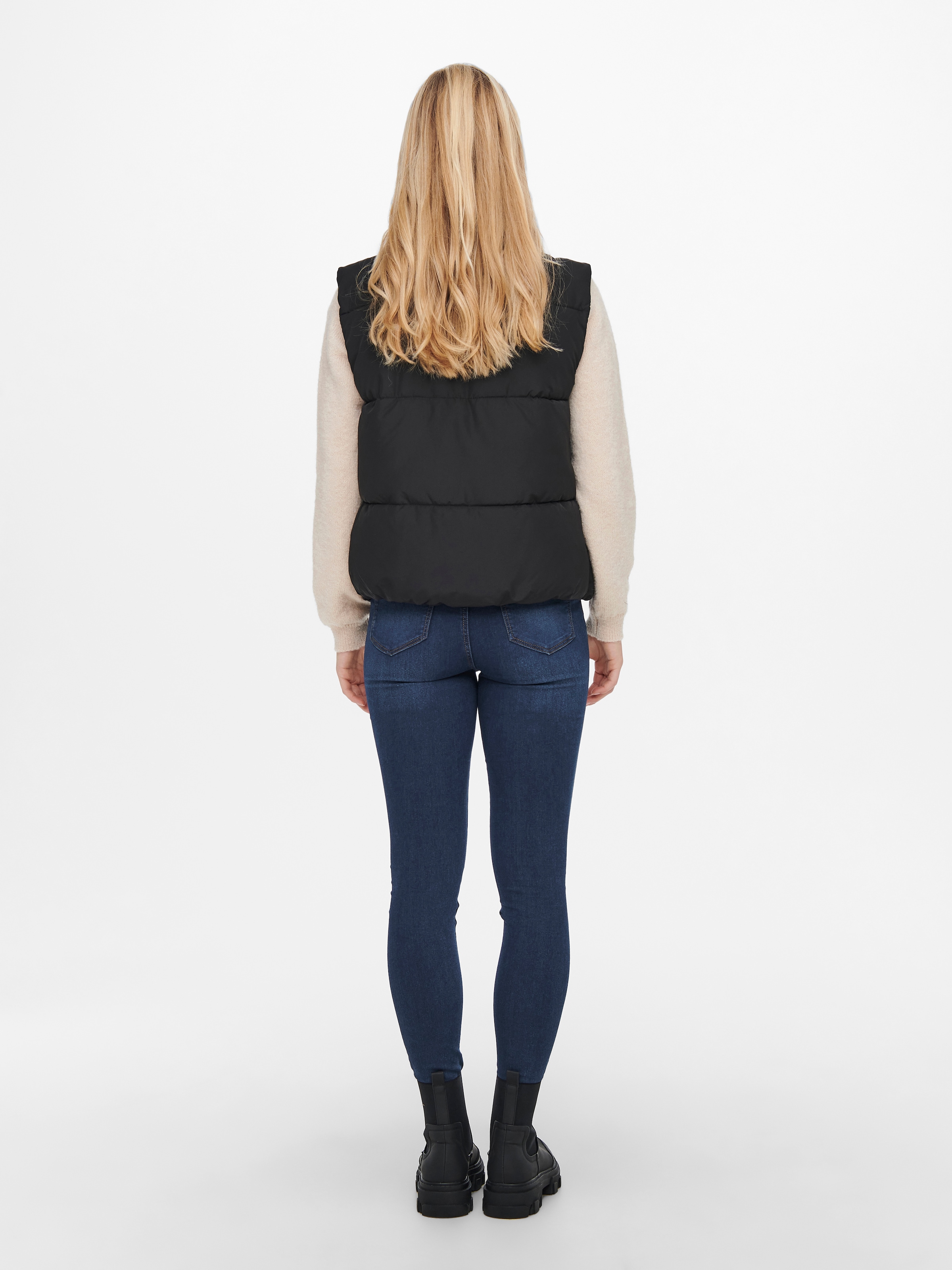 JDY Steppweste »JDYNEWERICA SHORT WAISTCOAT OTW NOOS«