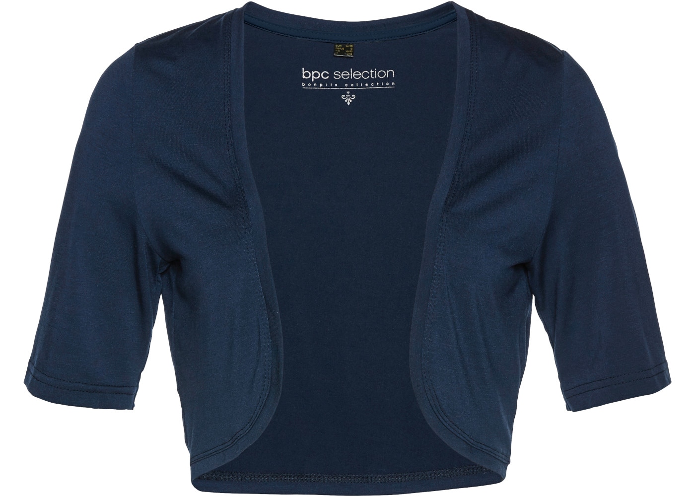 bonprix Boleroblazer mit halblangen Ärmeln, Loose Fit