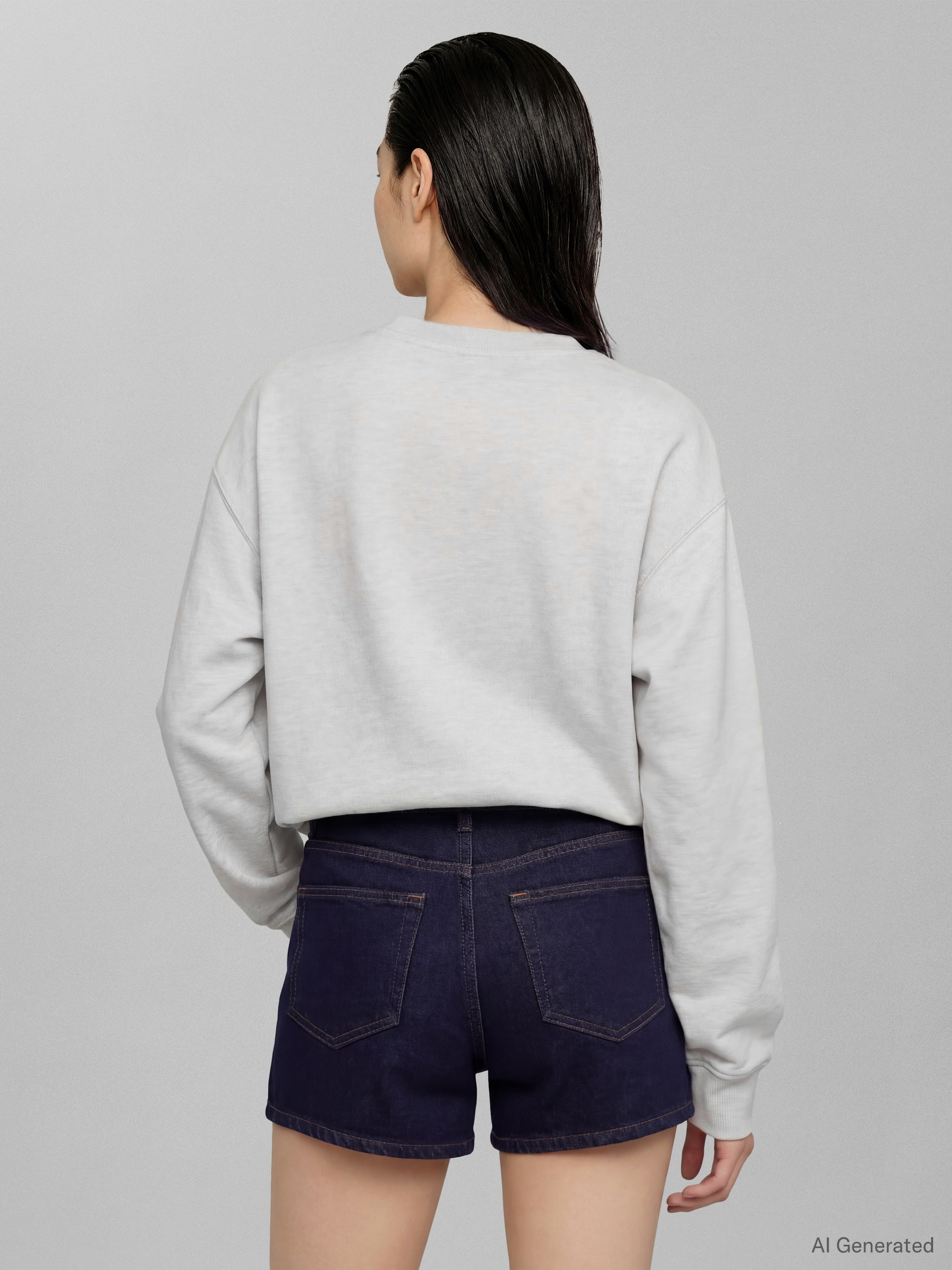 Calvin Klein Jeans »RELAXED MONOGRAM FRENCH TERRY«, Relaxed fit mit Rundhalsausschnitt

