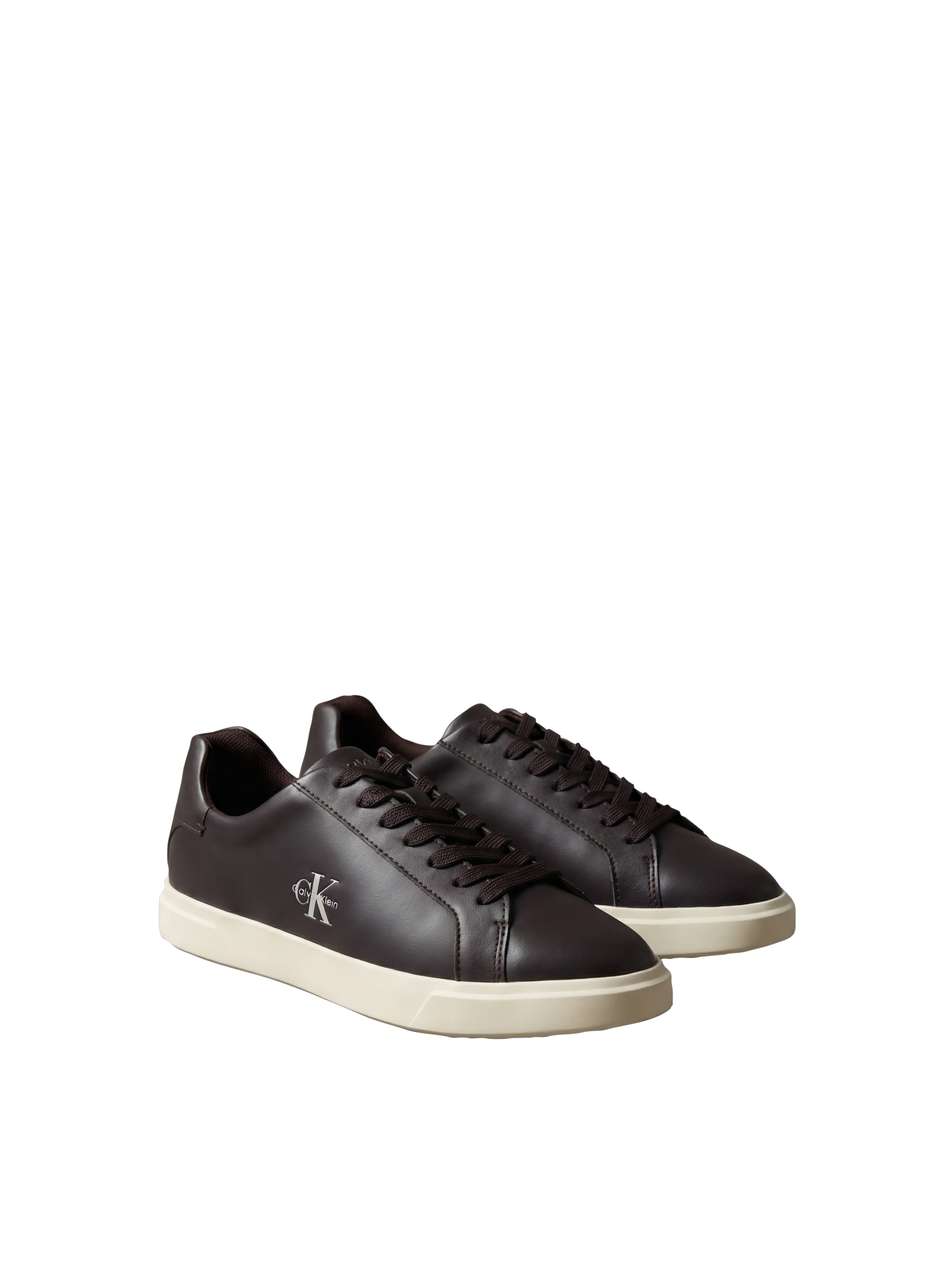 Calvin Klein Sneaker "LOW PROF CUPSOLE LTH" Schnürschuh, Halbschuh mit Schaftrandpolsterung