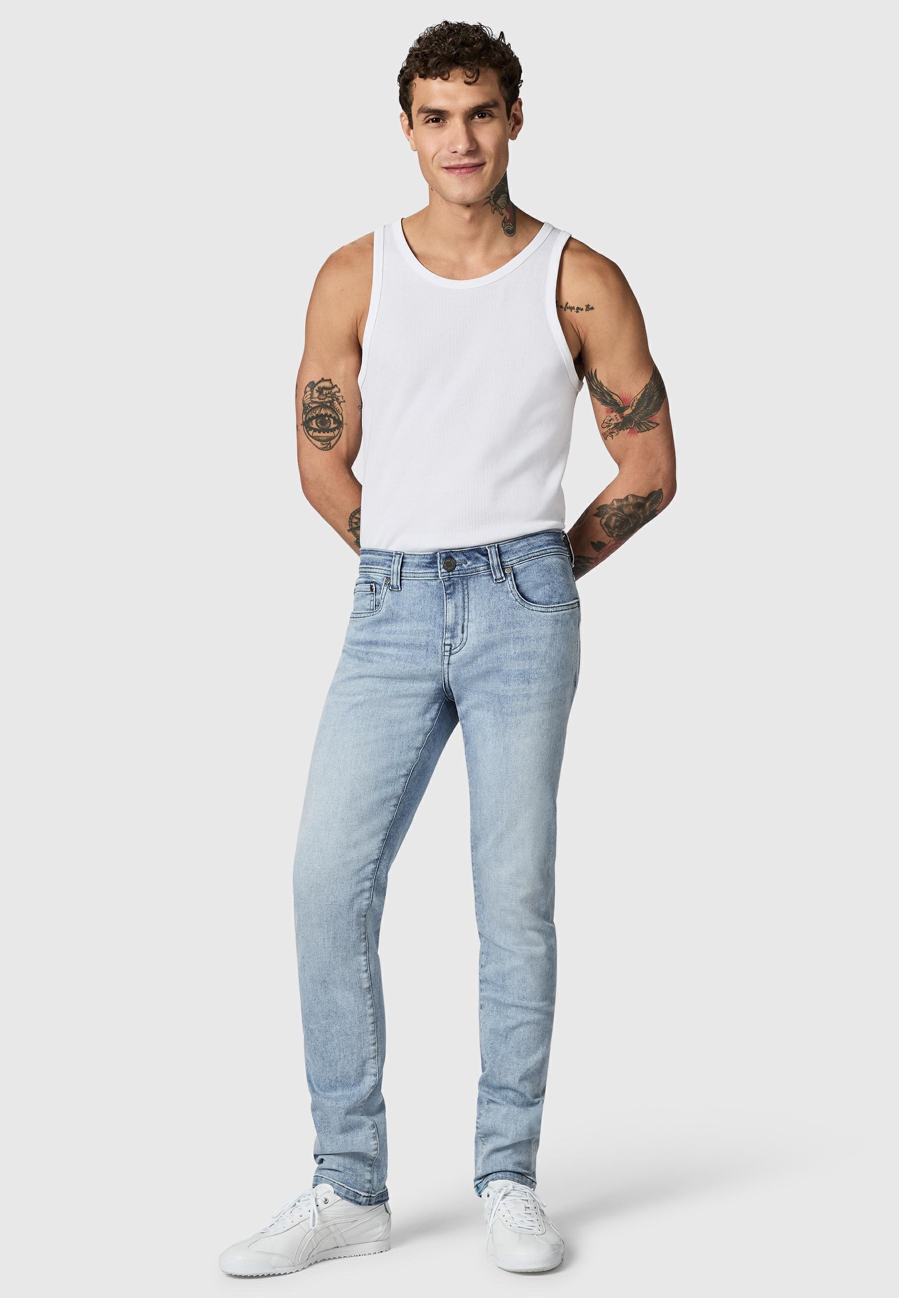 PEAK TIME Slim-fit-Jeans »Mailand« Herren Jeans mit super hohem Stretch-Anteil