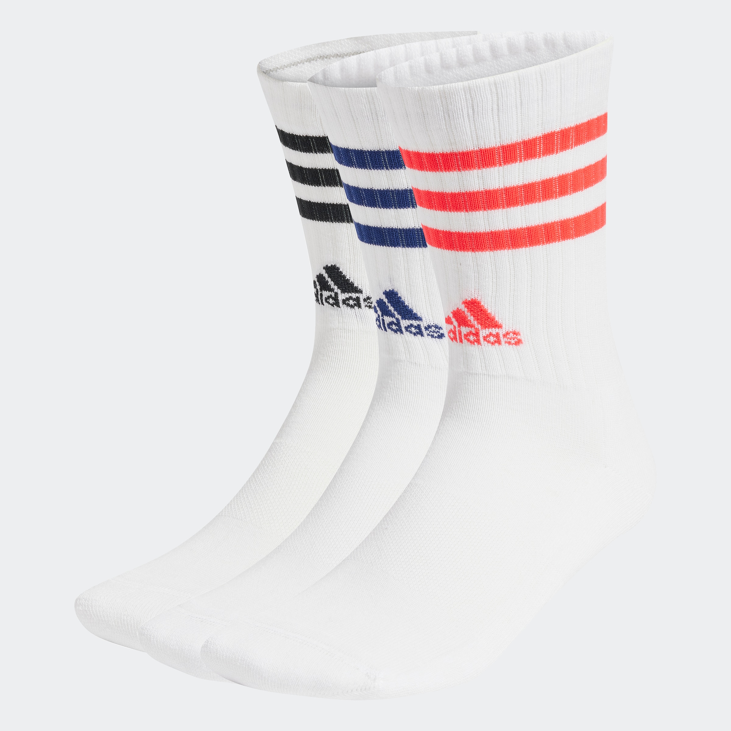 adidas Performance Funktionssocken "3STREIFEN CUSHIONED CREW SOCKEN, 3 PAAR günstig online kaufen