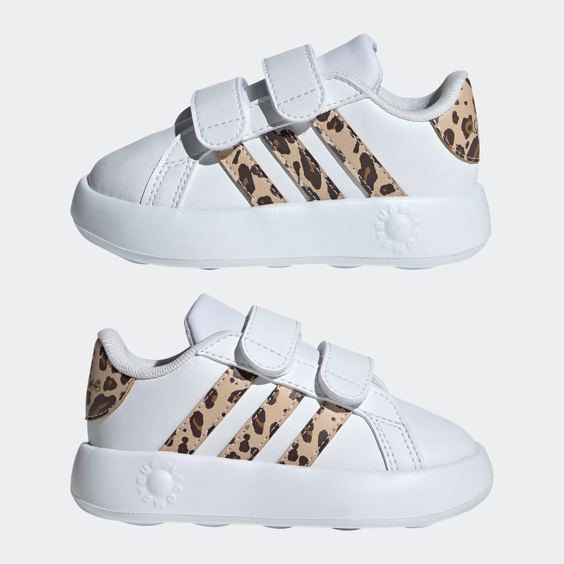 adidas Sportswear Sneaker »GRAND COURT 2.0 KIDS«, Design auf den Spuren des adidas Superstar