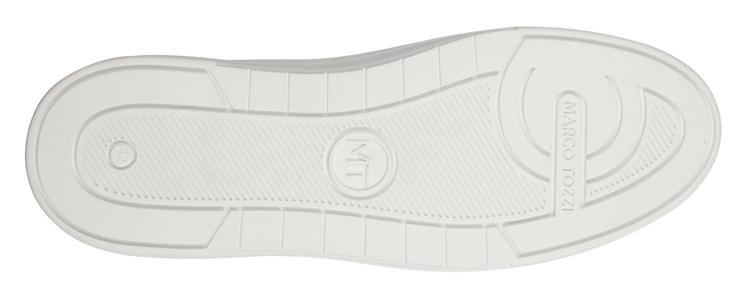 MARCO TOZZI Plateausneaker, Freizeitschuh, Halbschuh, Schnürschuh mit Perforierung