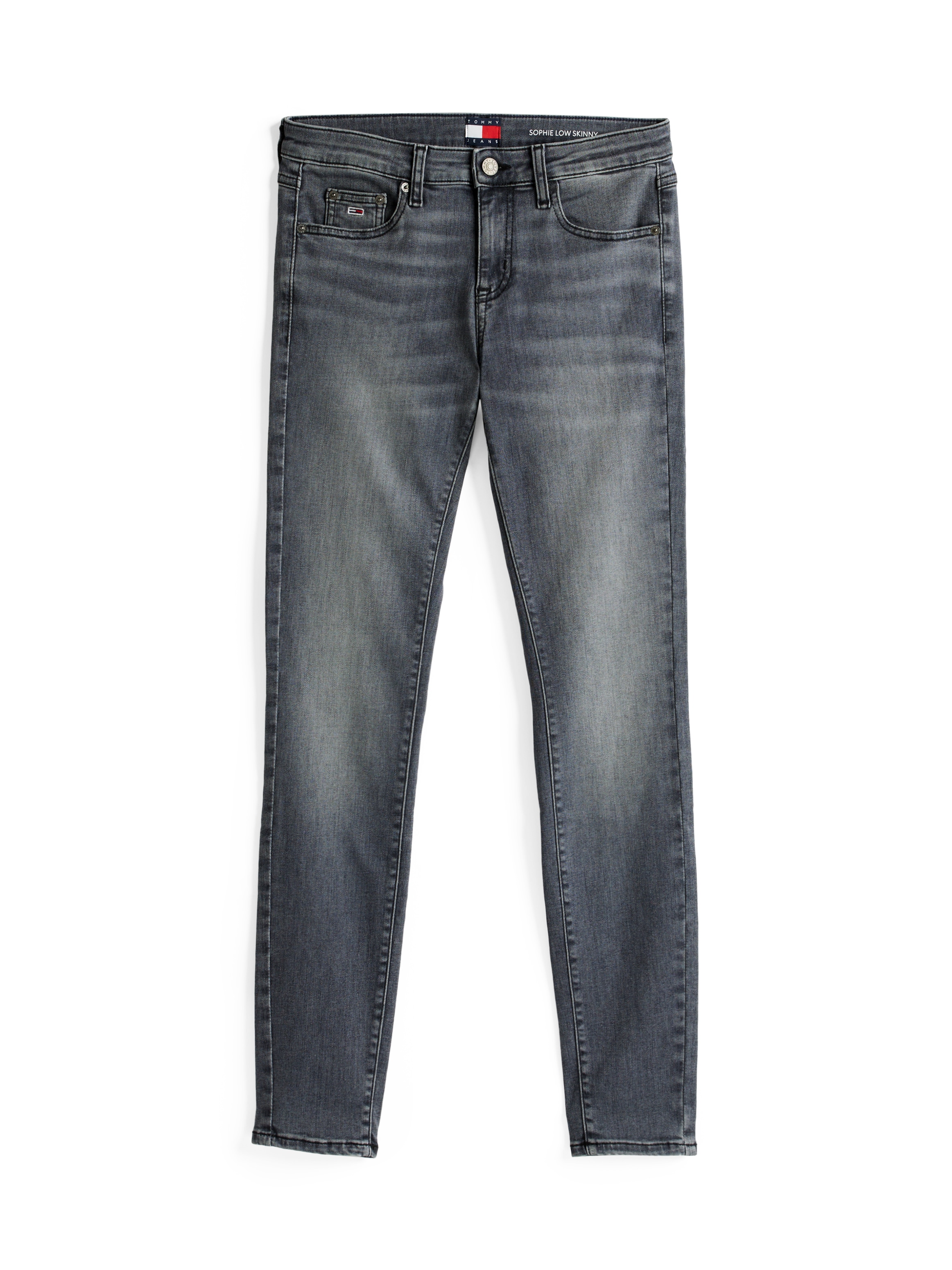 Tommy Jeans Skinny-fit-Jeans »Sophie Low Waist Skinny«, mit Logo-Badge, in Knöchellänge