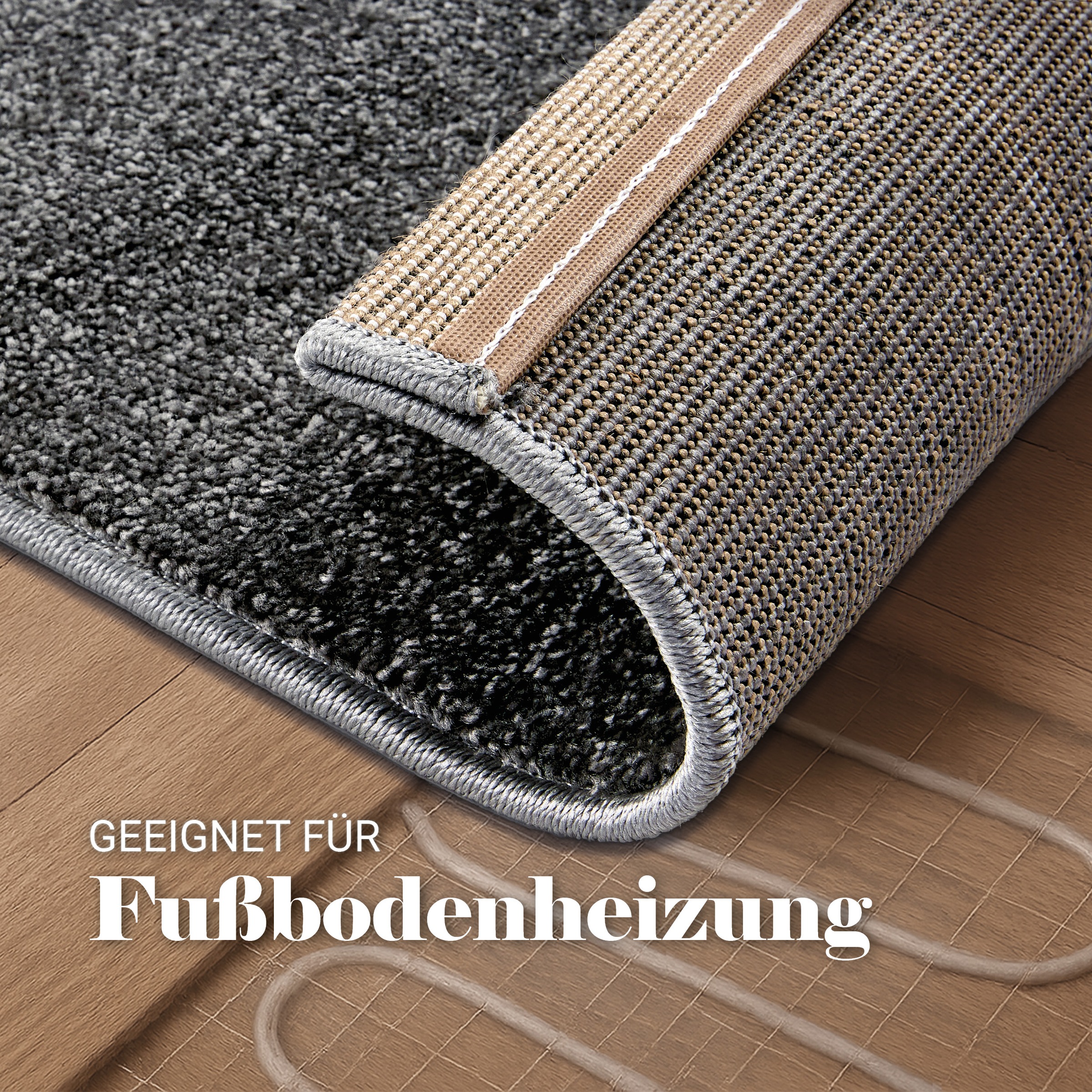 ASTRA Teppich »Sam 250«, rechteckig, 8 mm Höhe, weicher Kurzflor, Wohnzimmer, Schlafzimmer