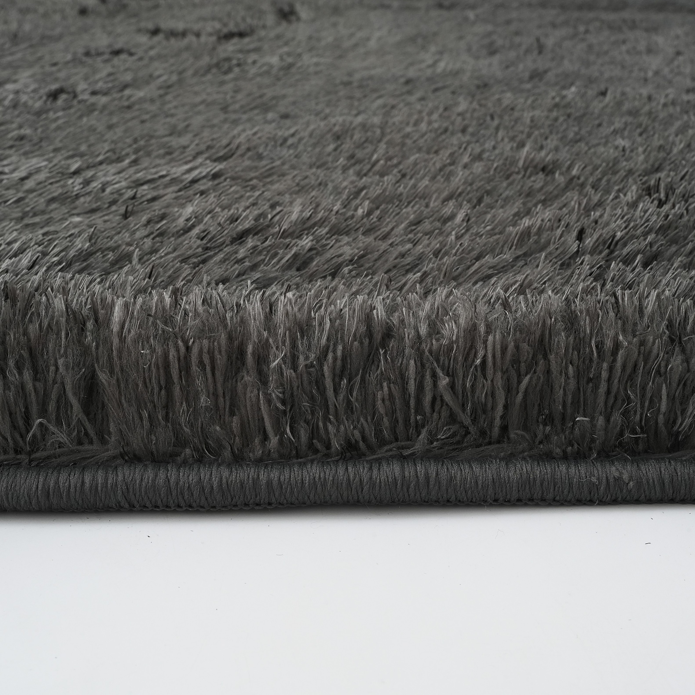 my home Hochflor-Teppich »Micro Shaggy, aus weicher Mikrofaser«, rechteckig, 53 mm Höhe, weich, flauschig, Uni-Farben, Wohnzimmer, Schlafzimmer, Kinderzimmer