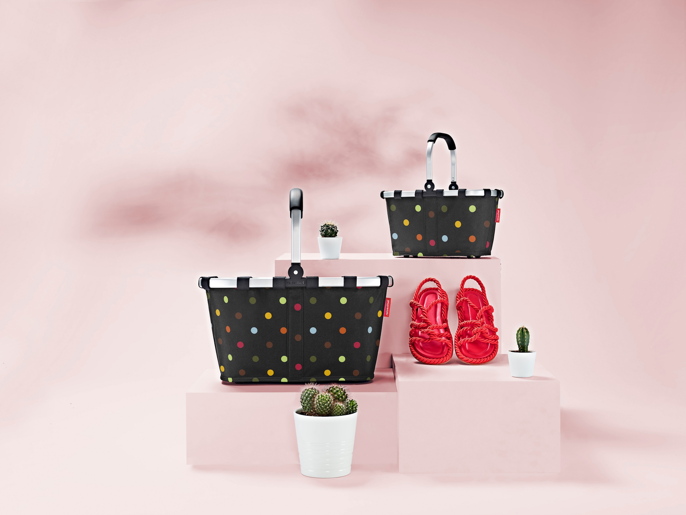 REISENTHEL® Einkaufskorb »carrybag XS« Standfüße, Griff umklappbar, flach zusammenlegbar, stabiler Griff