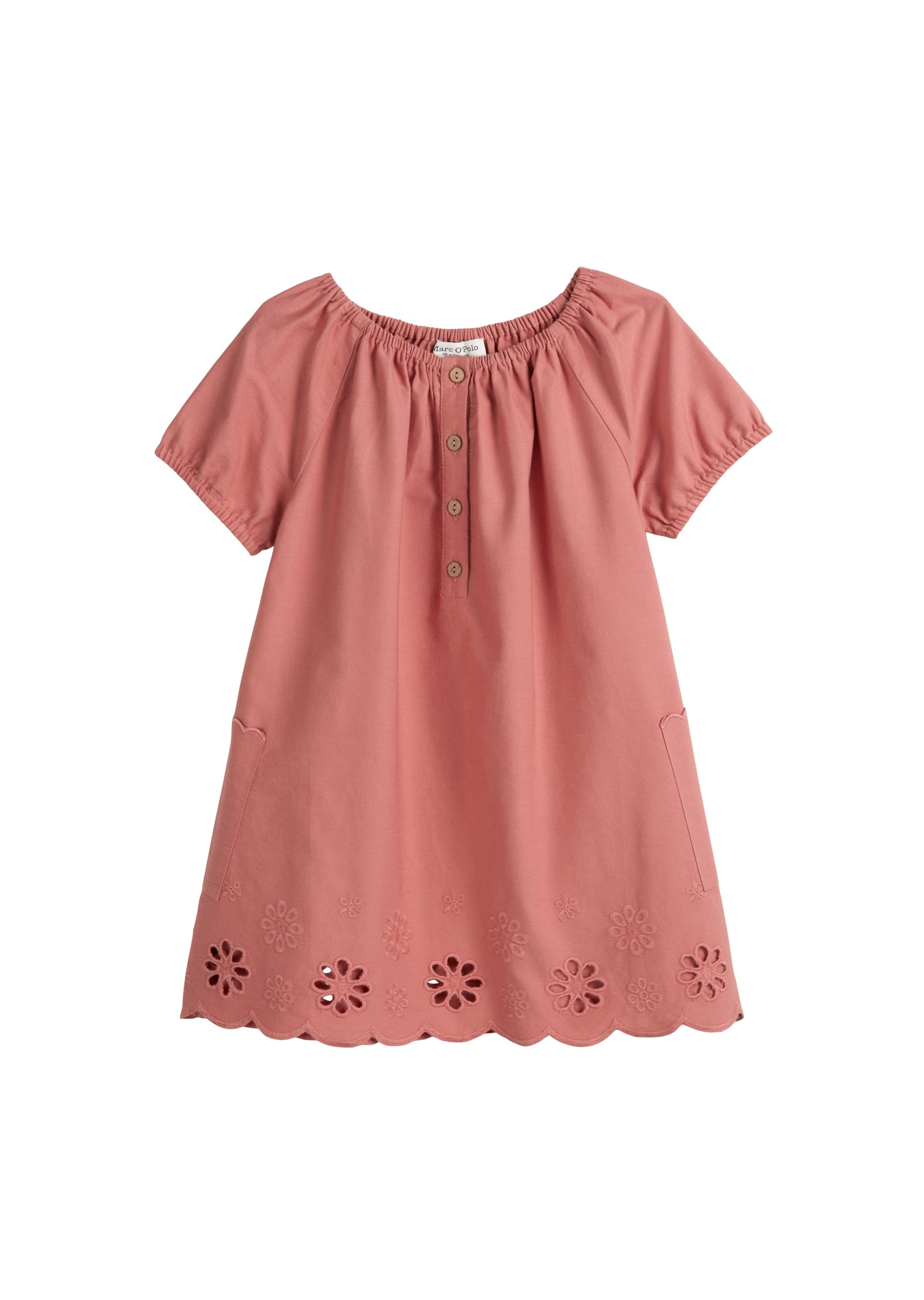 Marc O'Polo Sweatkleid »mit hübscher Stickerei«