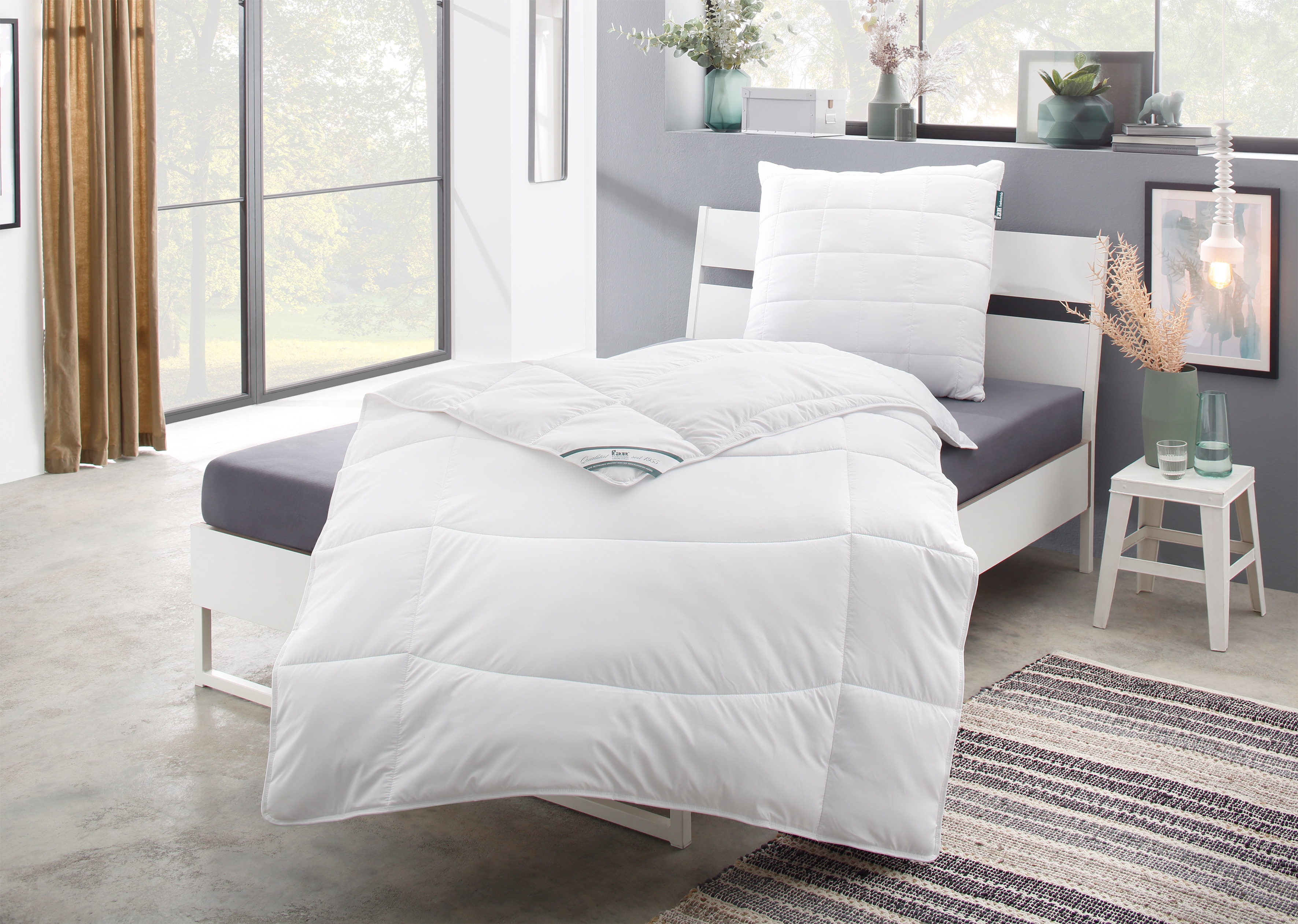 fan "Komfort Plus, Bettdecke in 135x200 cm und weitere Größen erhältlich" normal Füllung 100% Lyocell 1 Stk. tlg. Made in Germany Zu jeder Jahreszeit ideal für Schwitzer