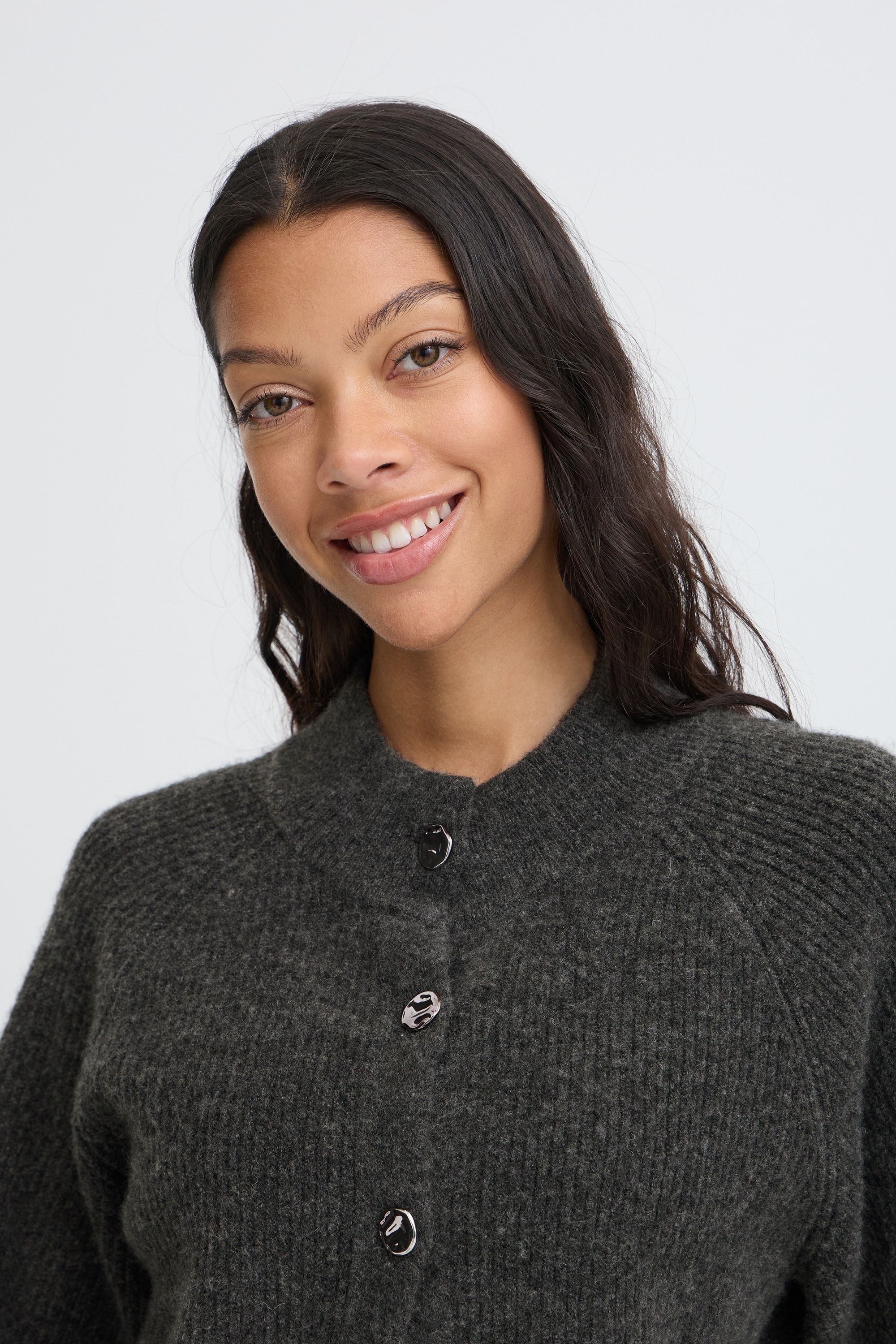 b.young Strickjacke »b.young Halblange Ärmel BYOTAJA«