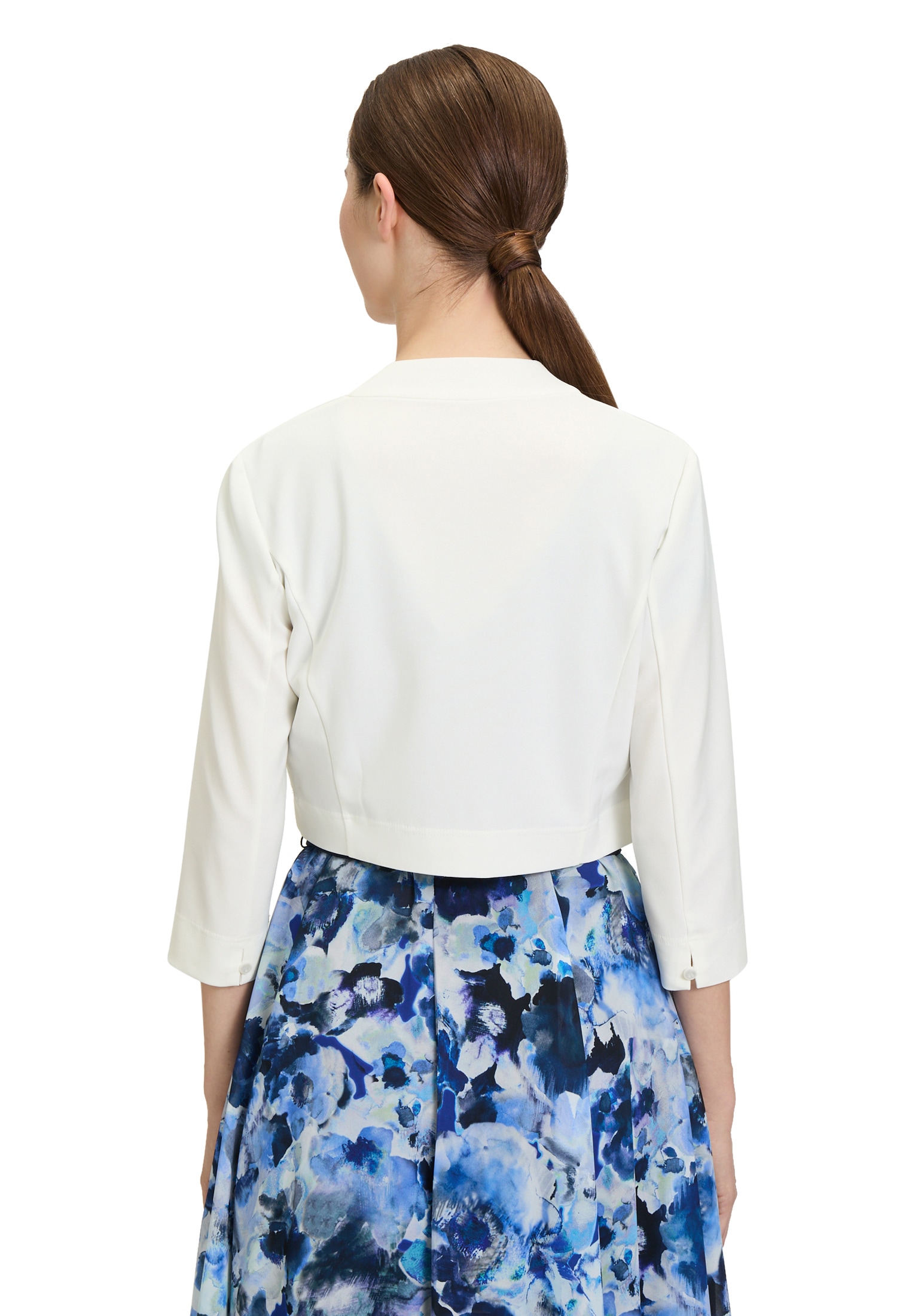 Vera Mont Sweatjacke »Vera Mont Bolero-Jacke figurbetont«, Nahtführung