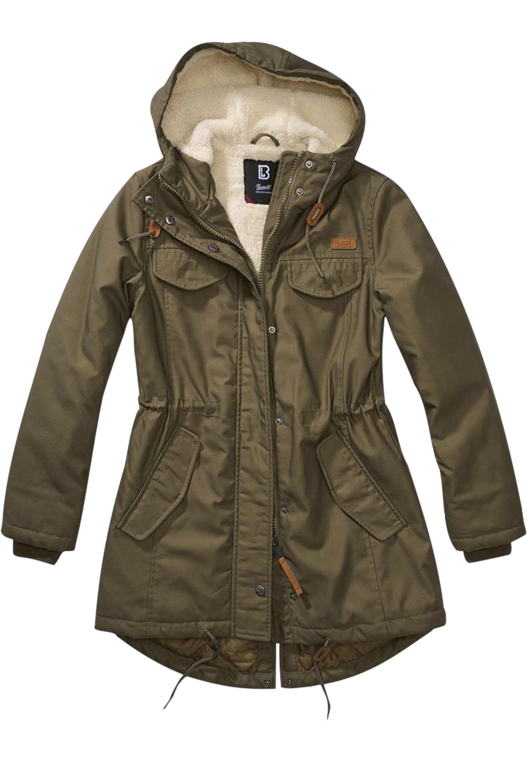 Brandit Parka »Brandit Damen Ladies Marsh Lake Parka« 1 Stk. tlg. mit Kapuze