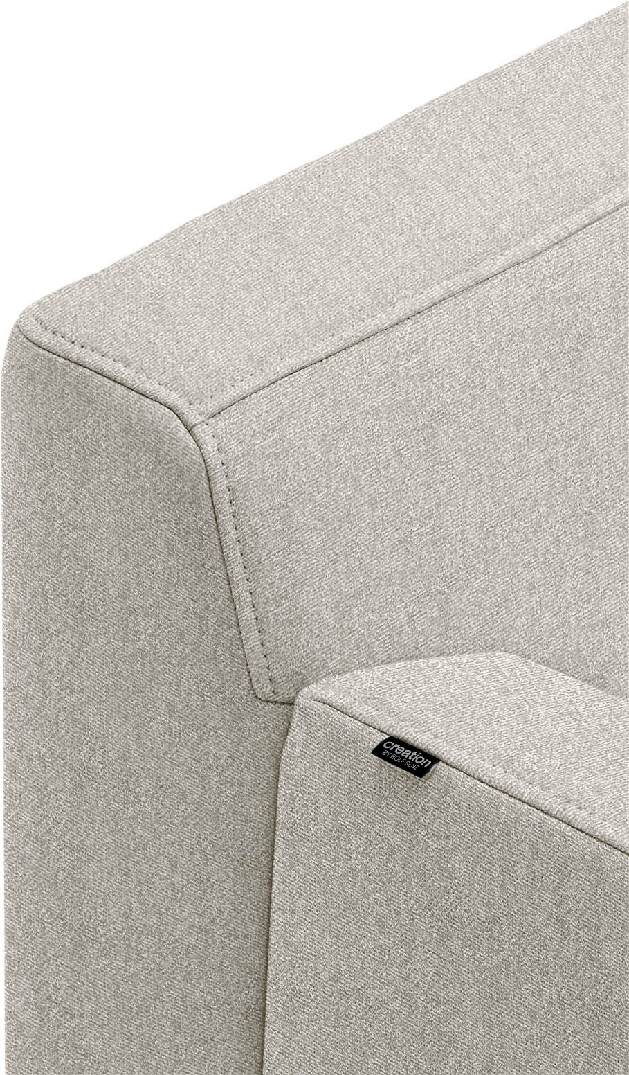 Creation BY ROLF BENZ Ecksofa »CR.446«, in minimalistischer, schwereloser Optik, Breite 296 cm