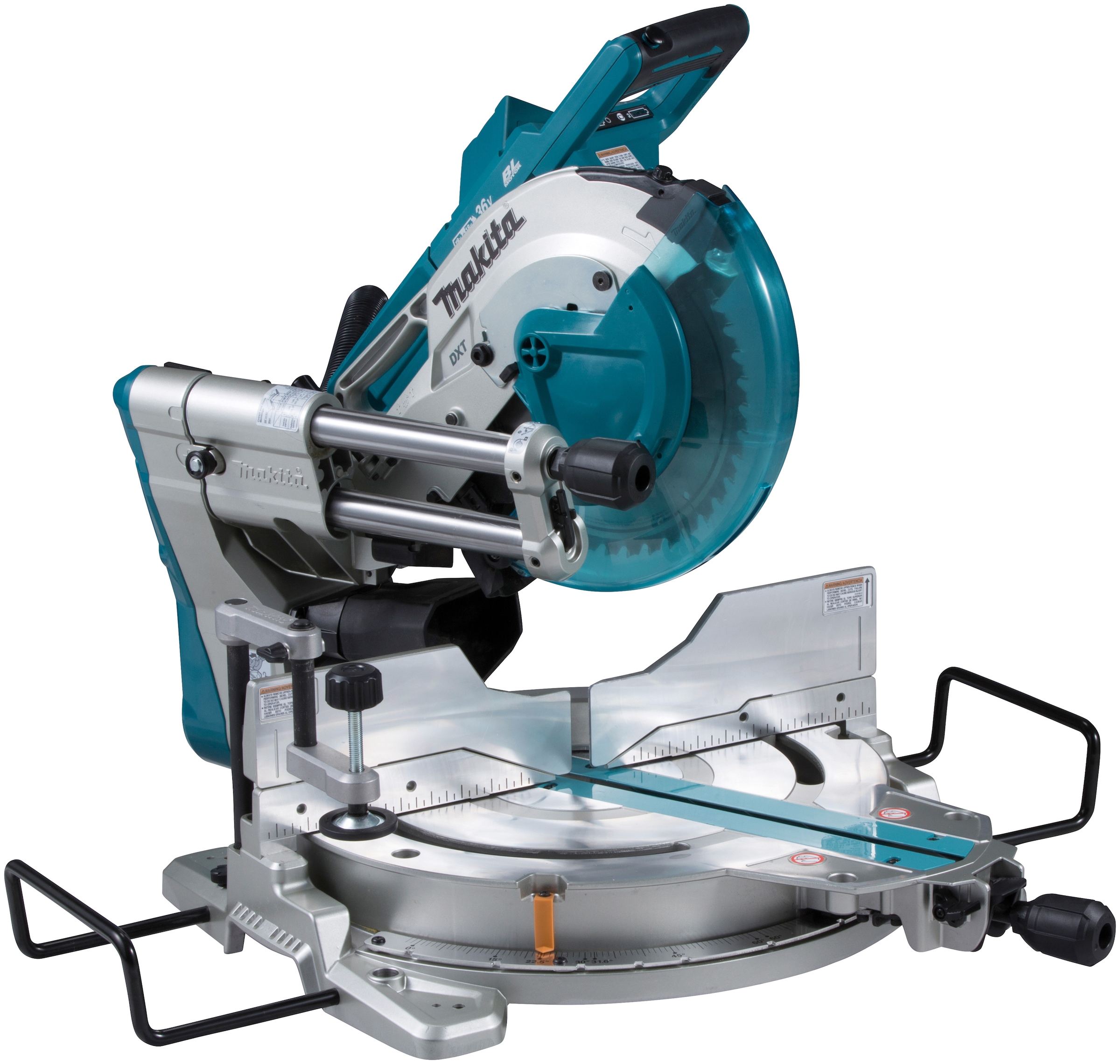 Makita Akku-Kapp-Gehrungssäge »DLS111ZU«, (Set), 2 x 18 V, ohne Akku und Ladegerät