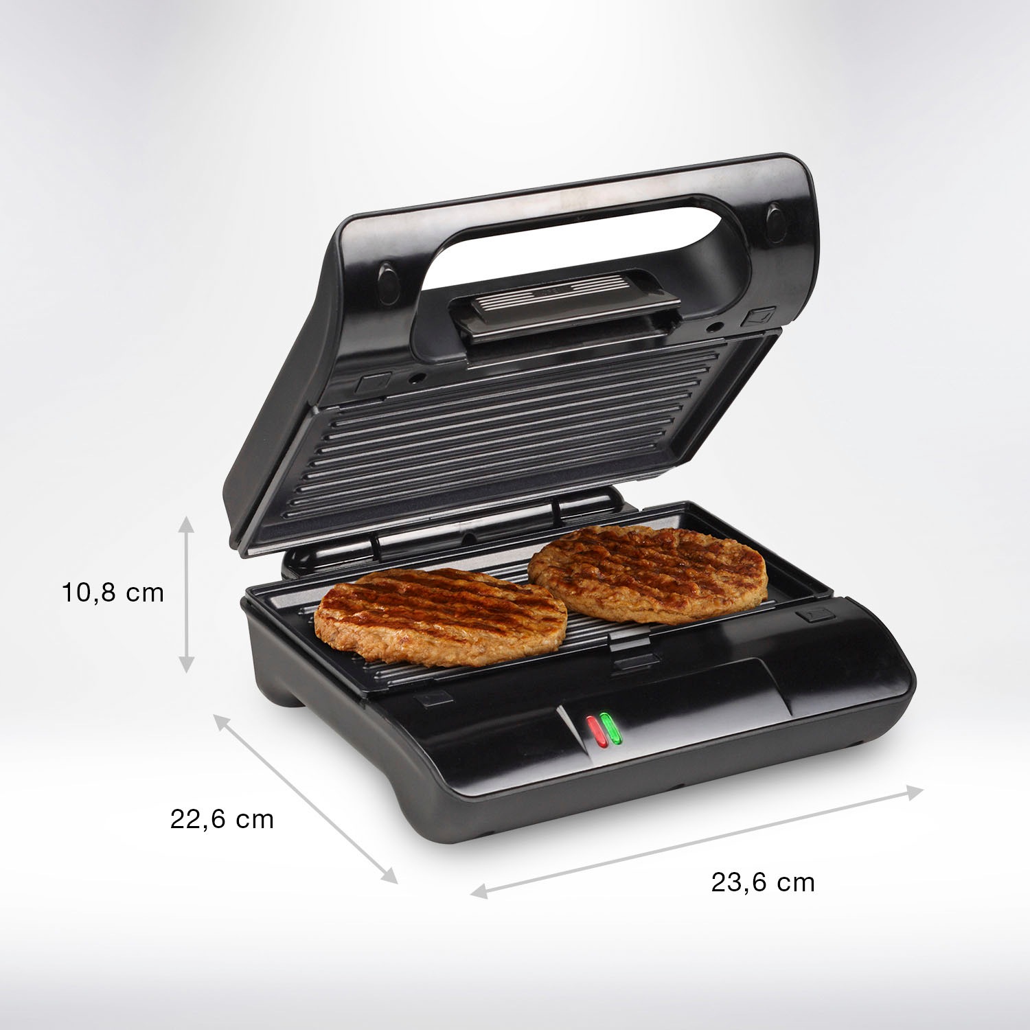 PRINCESS Kontaktgrill »117002«, 700 W, mit wechselbaren antihaft Grillplatten, 23x13cm Grillfläche